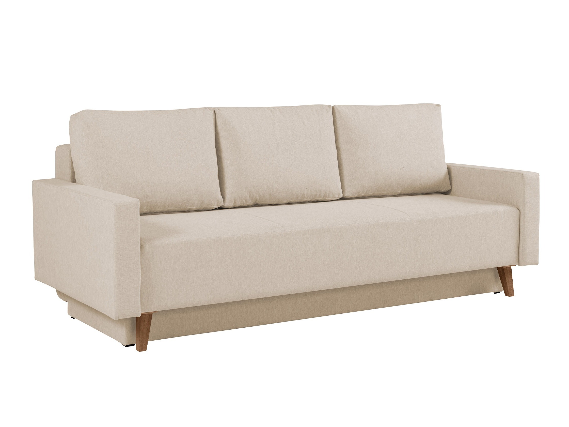Canapé convertible Delbene 129 (Verita 03 + Chêne san remo foncé)