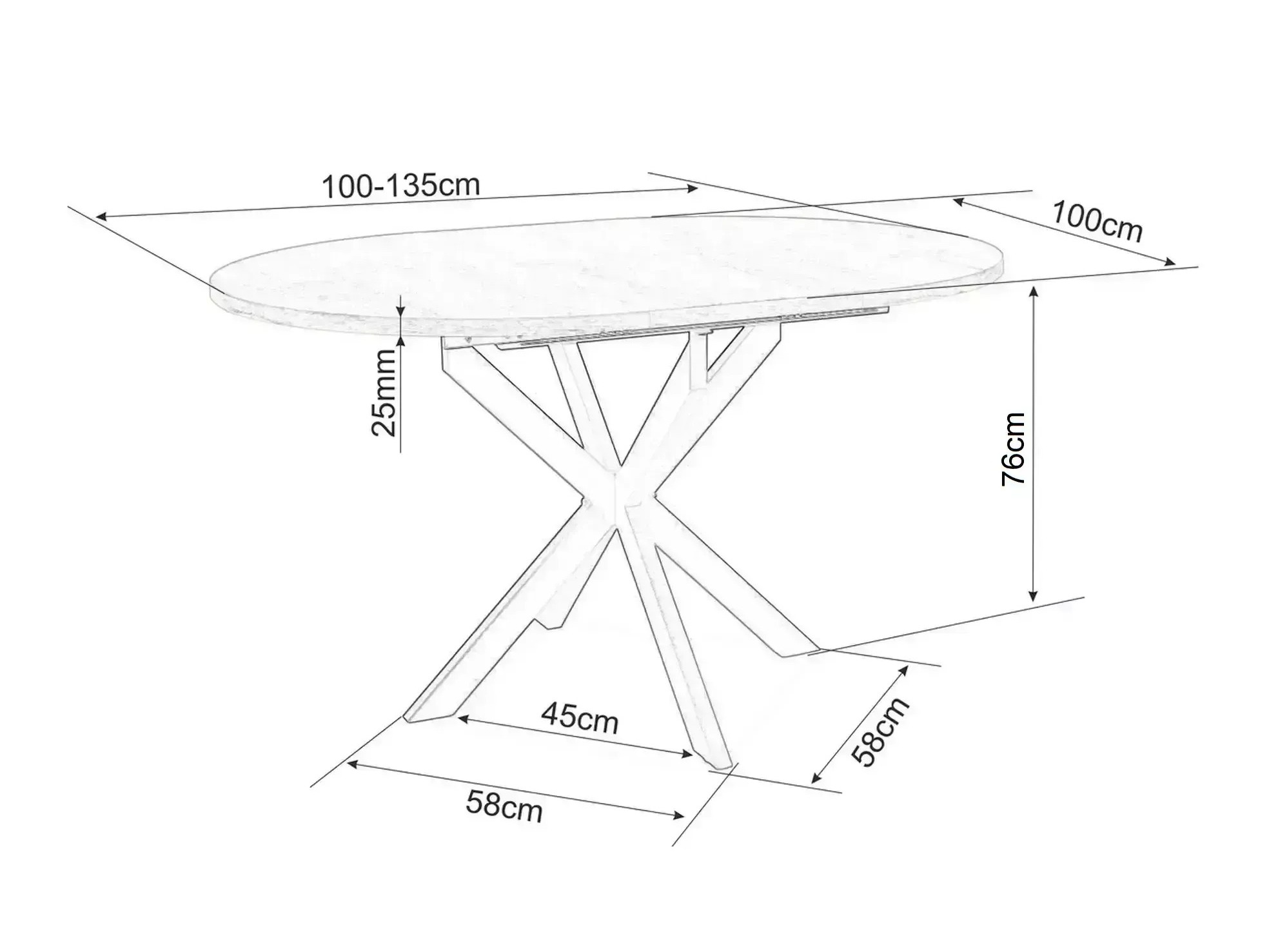 Table Detroit 1009