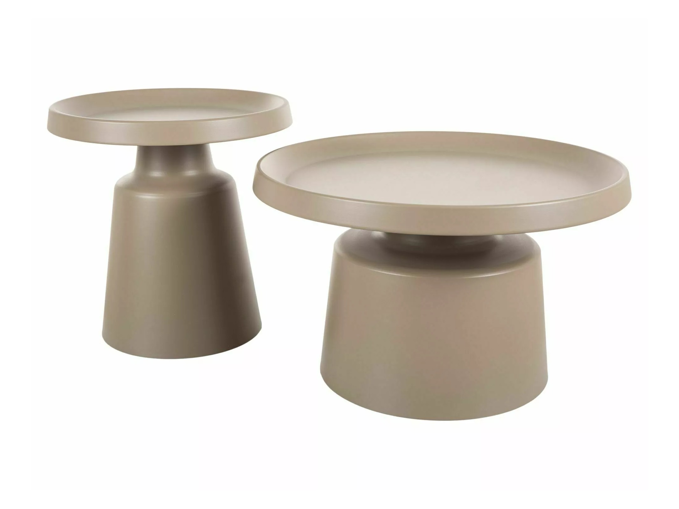 Ensemble tables basses Detroit 721 (Beige)