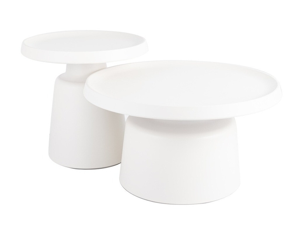 Ensemble tables basses Detroit 721 (Blanc)