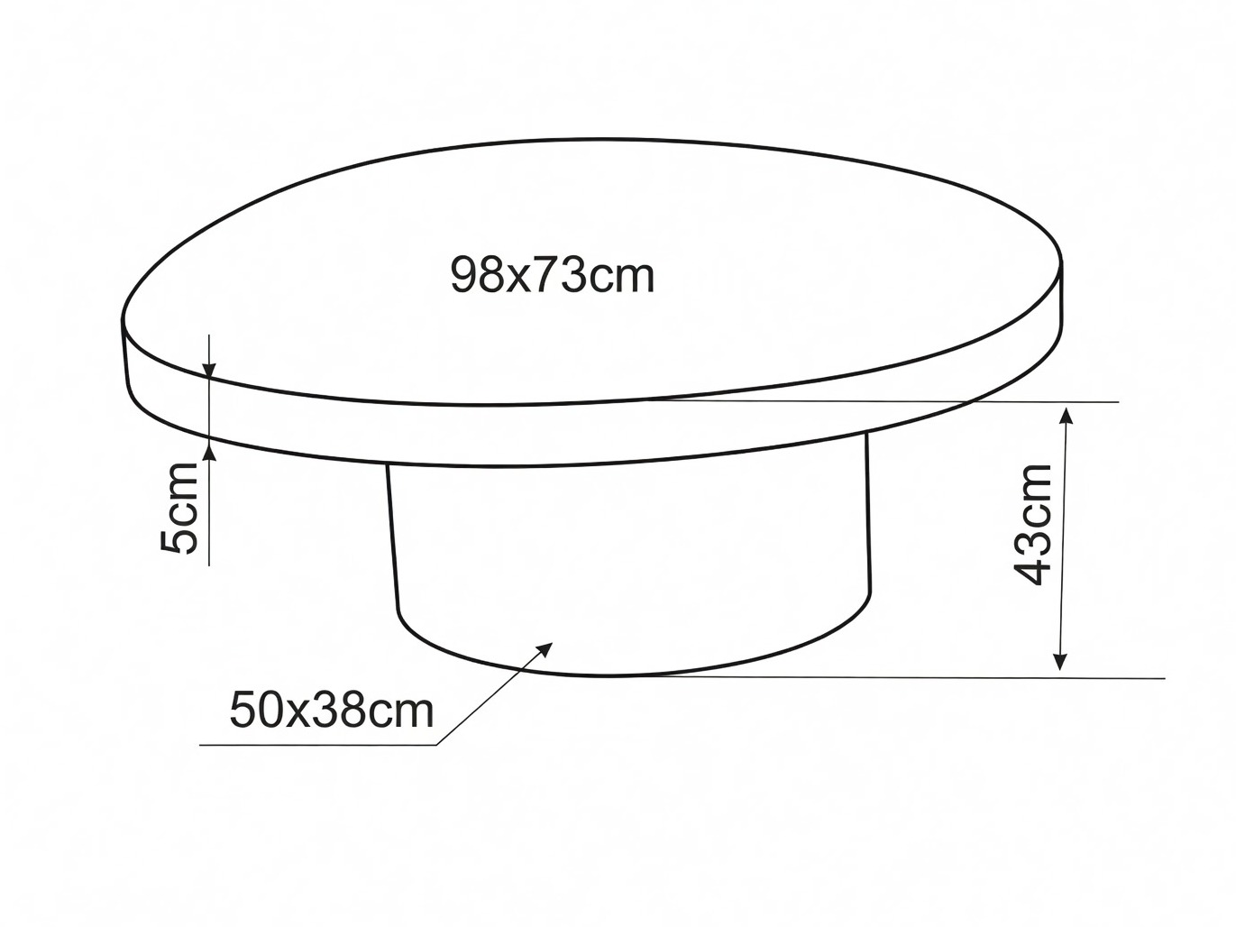Table basse Detroit 1016