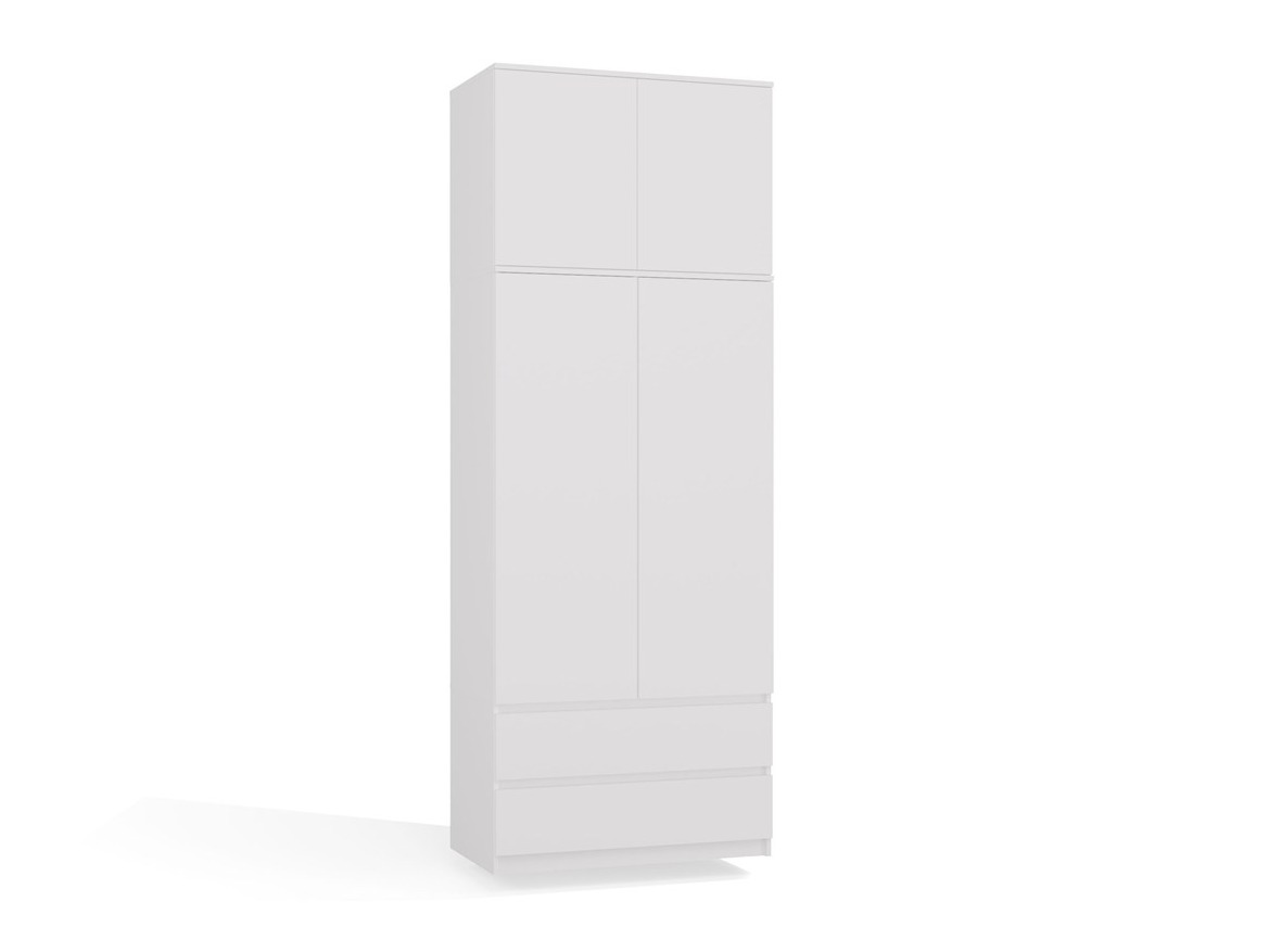 Armoire Elbvelu 135 (Blanc)