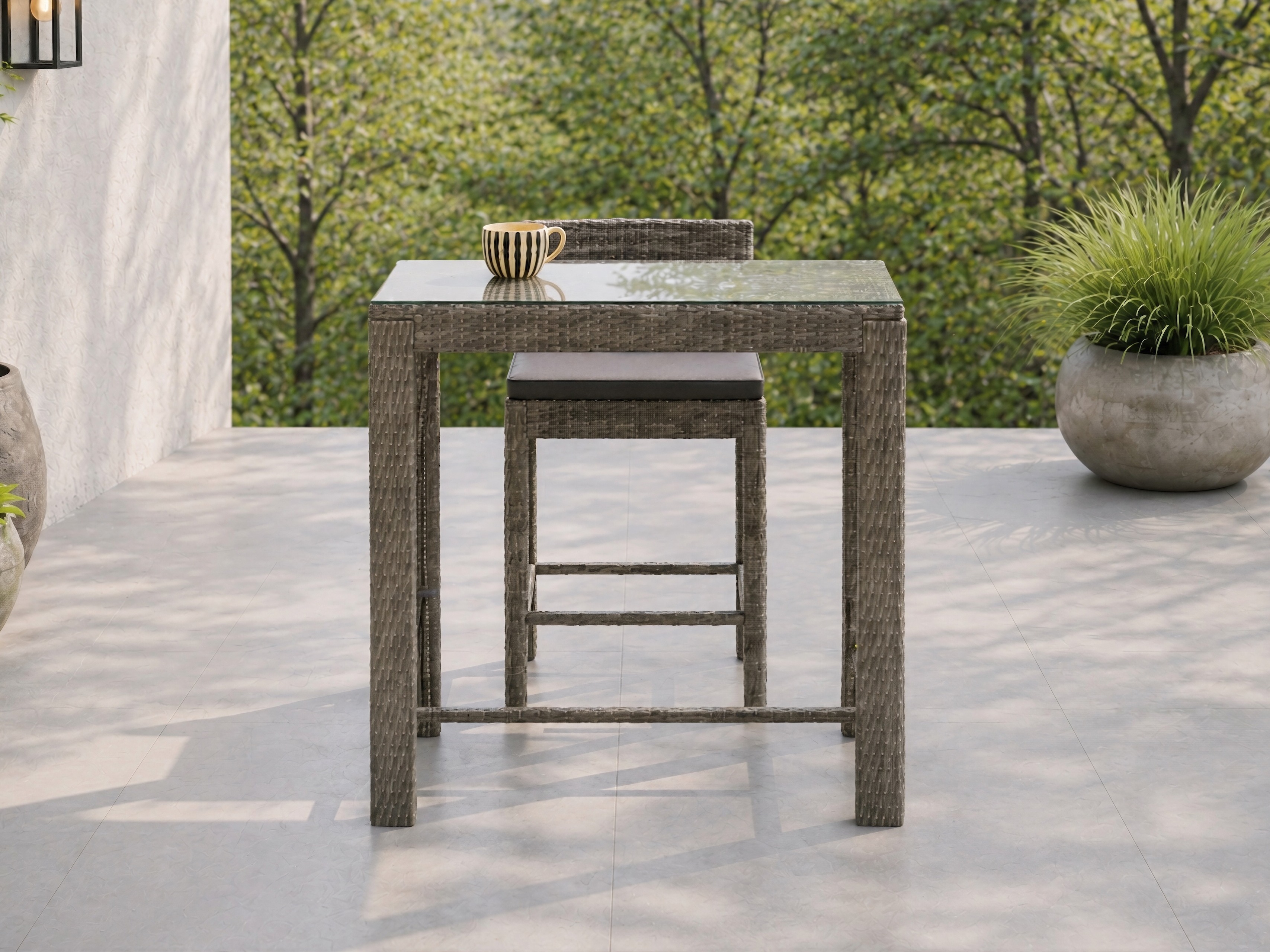 Table de bar de jardin Dallas 3841
