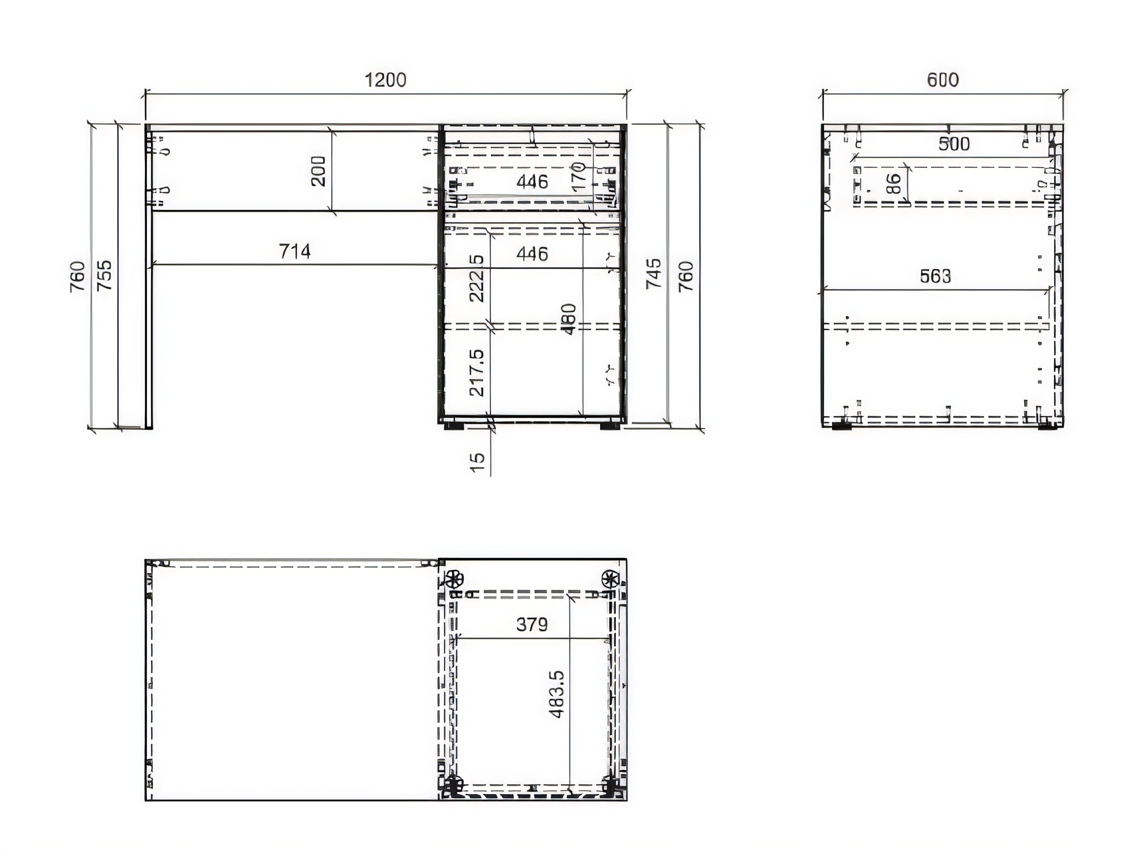 Bureau Torfiou 110 (Cachemire)