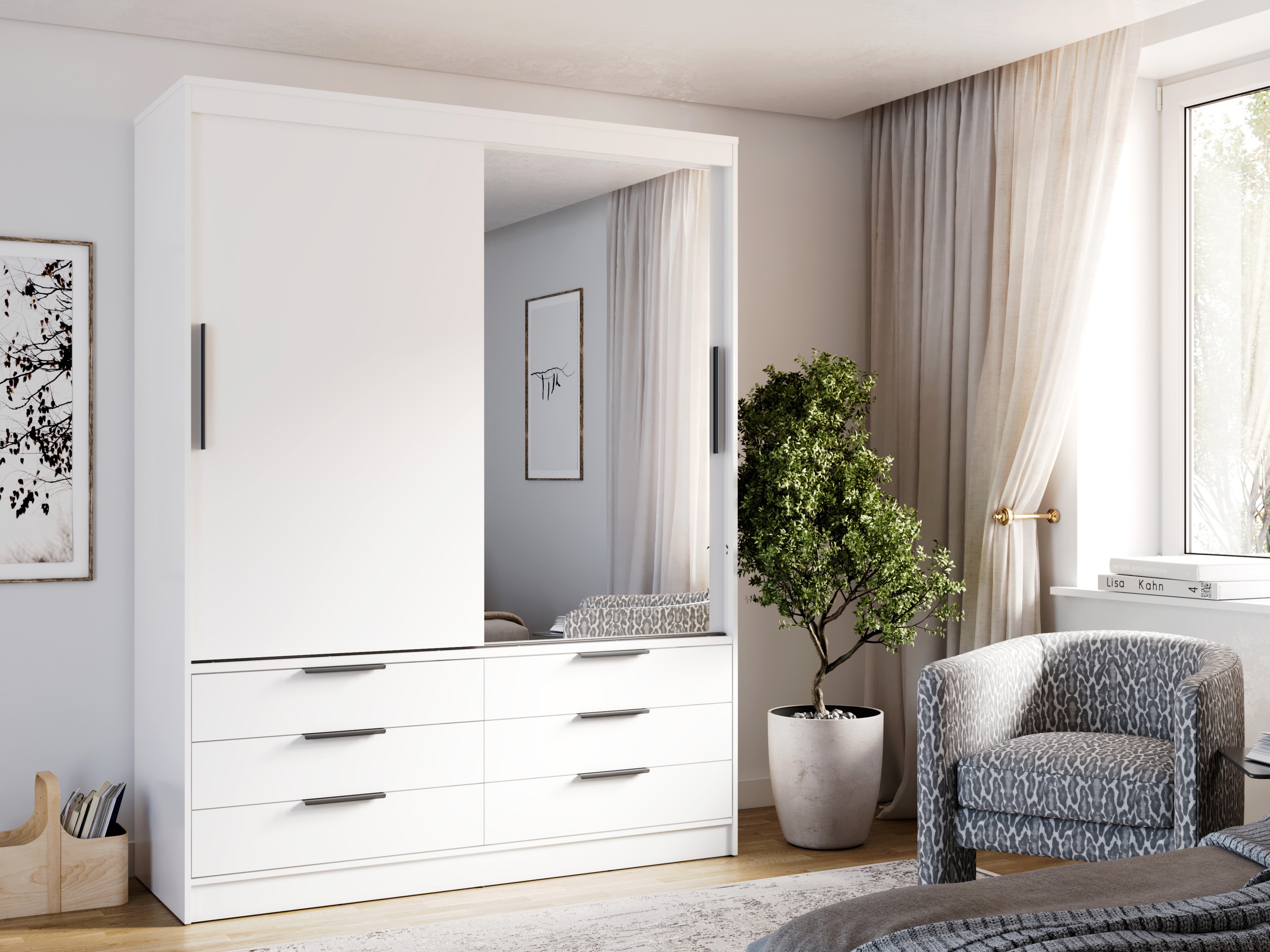 Armoire Fresno 183 (Blanc)