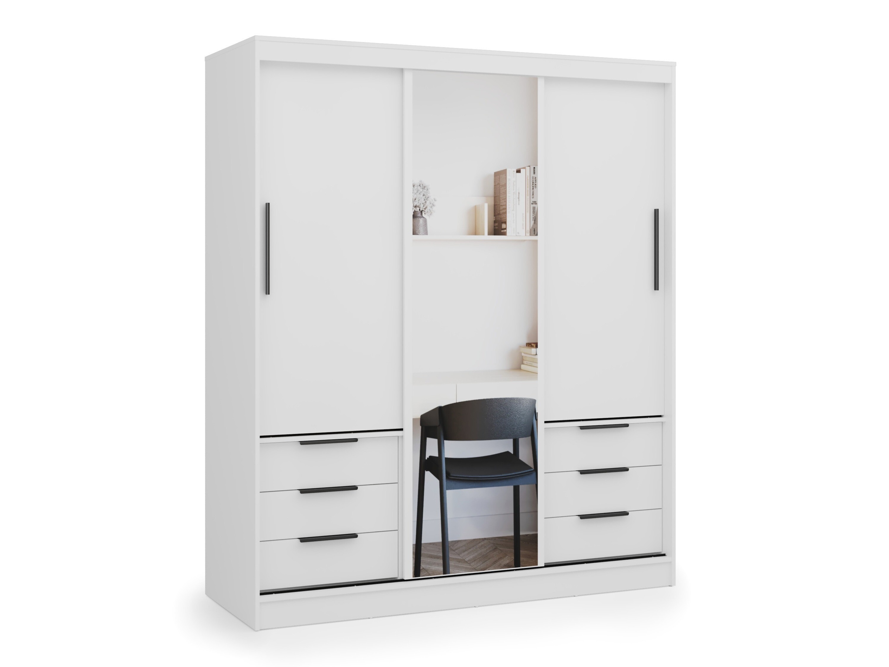 Armoire Fresno 184 (Blanc)