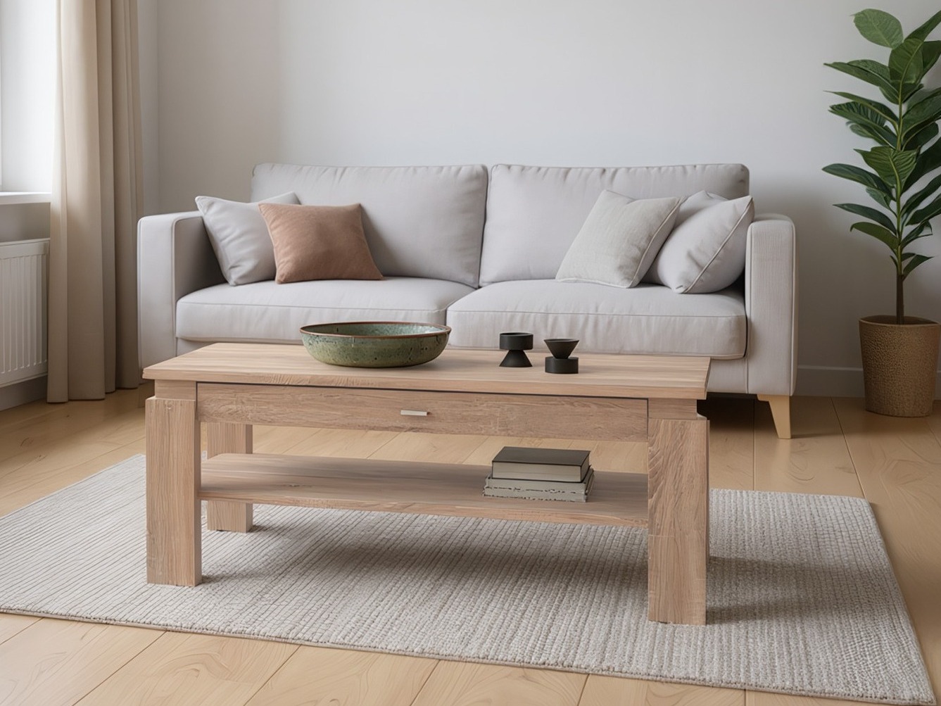 Table basse Ontario 236 (Sonoma chêne)