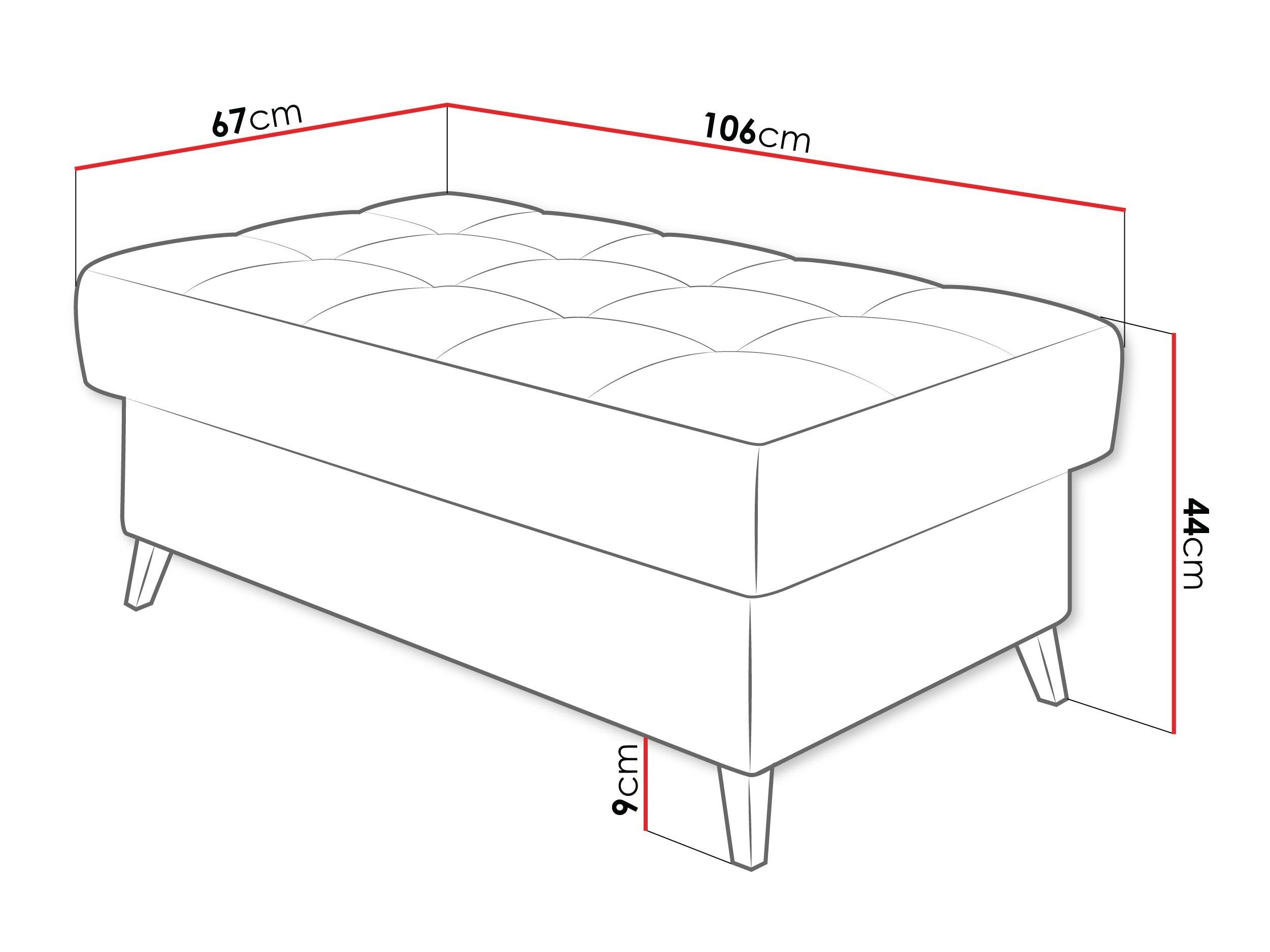 Banc rembourré Comfivo Agnus (Fresh 11)