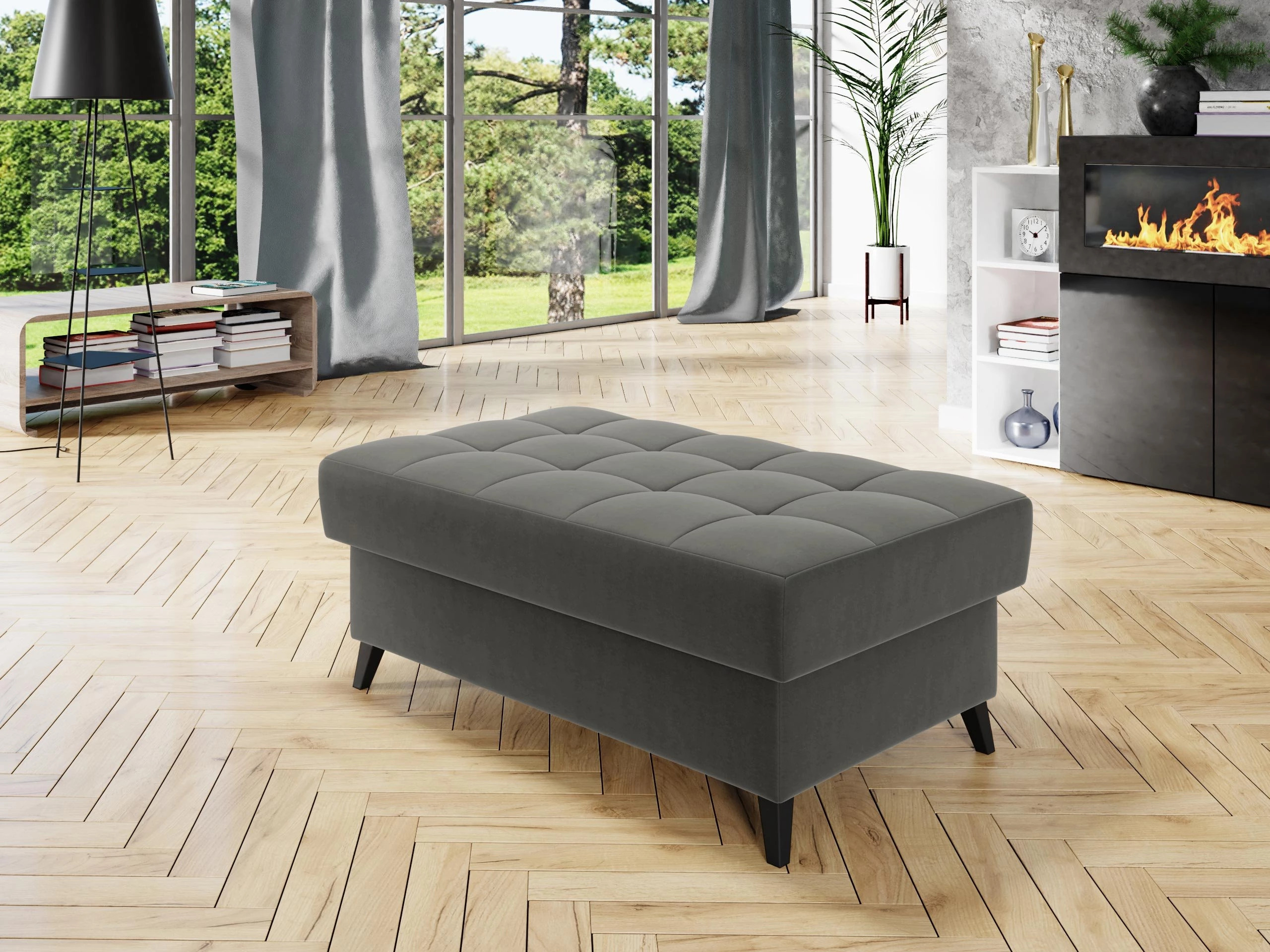 Banc rembourré Comfivo Agnus (Magic Velvet 2217)