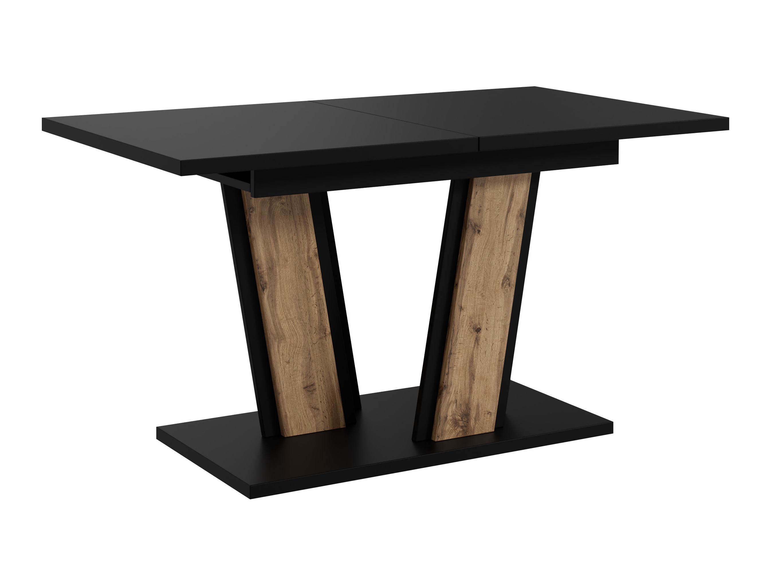 Table Goodyear 139 (Noir + Chêne wotan)