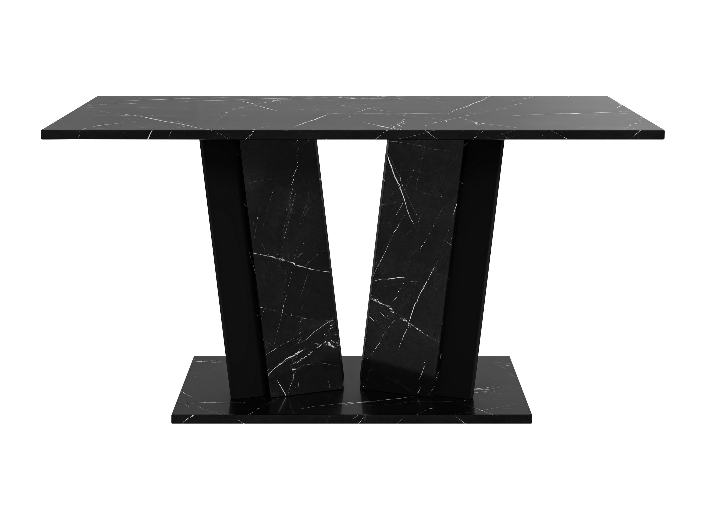 Table basse Goodyear 143 (Marbre noir + Noir)