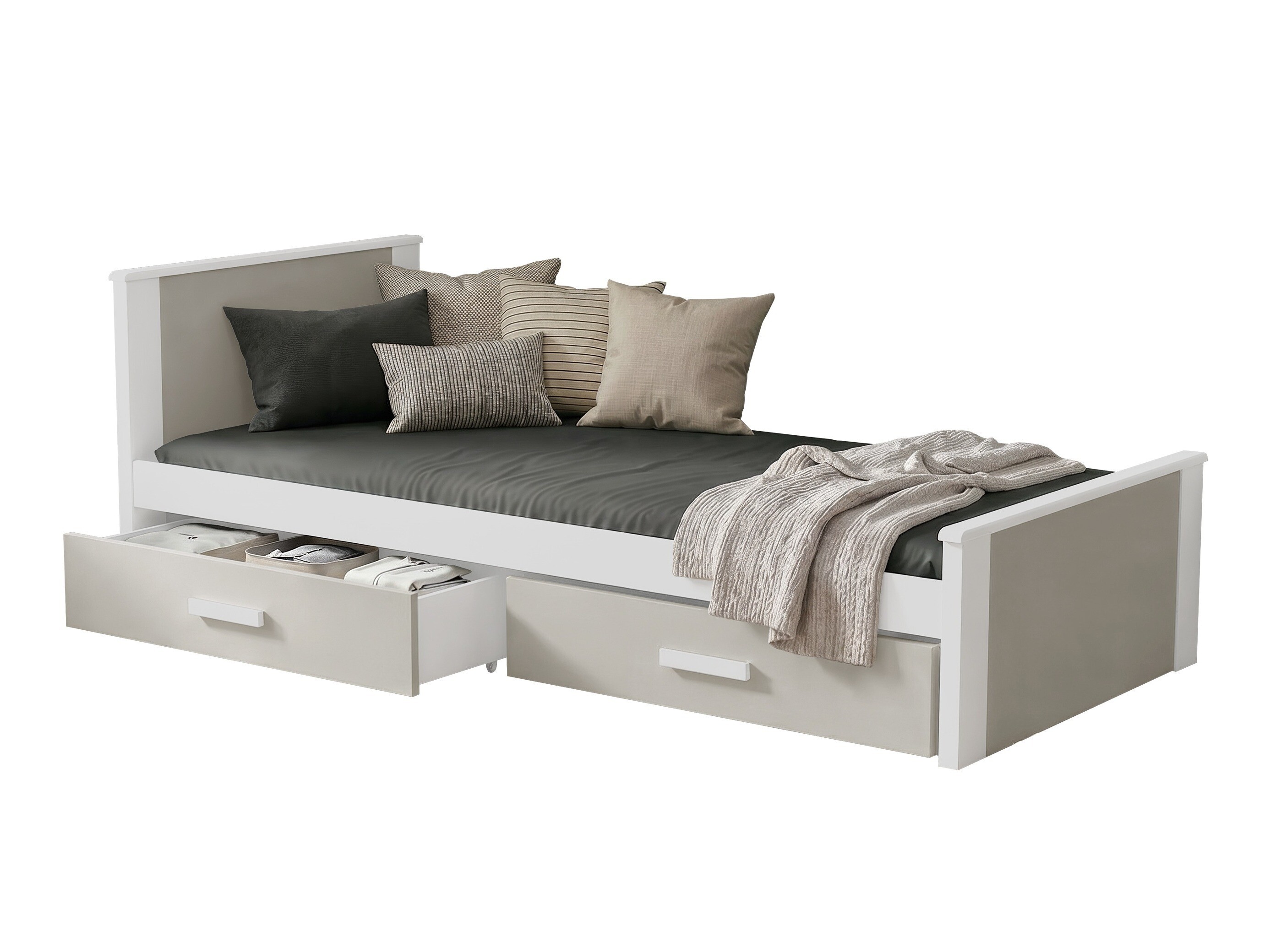 Lit Henderson 116 (Blanc + Cachemire)