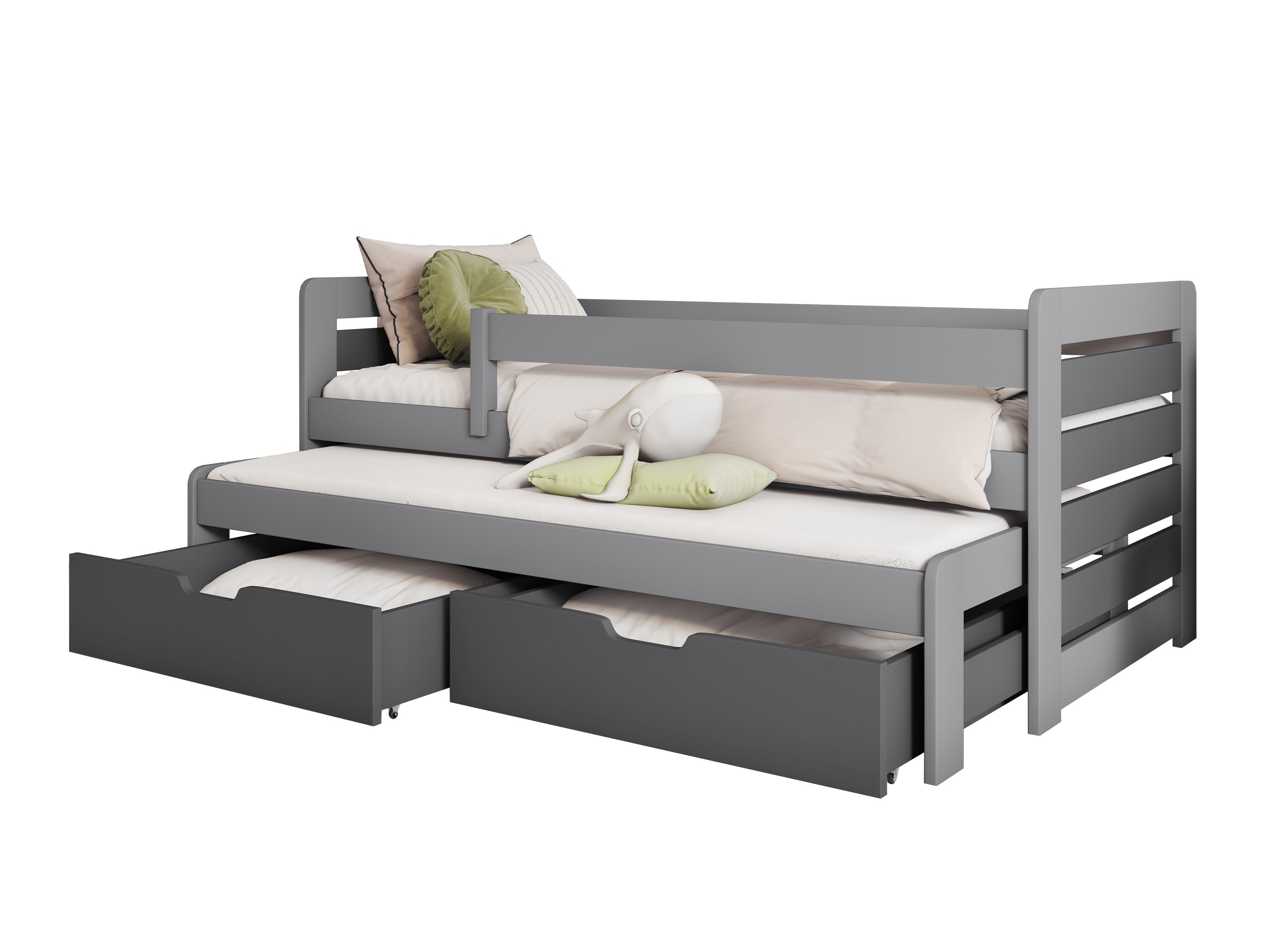 Lit Henderson 127 (Gris + Graphite)