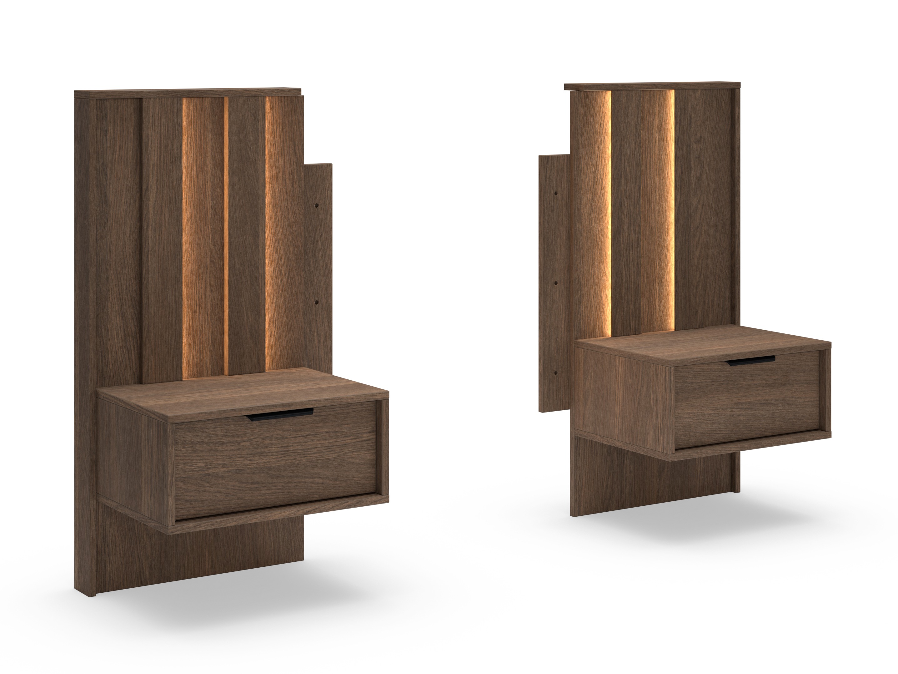 Ensemble de tables de chevet Levseve 107