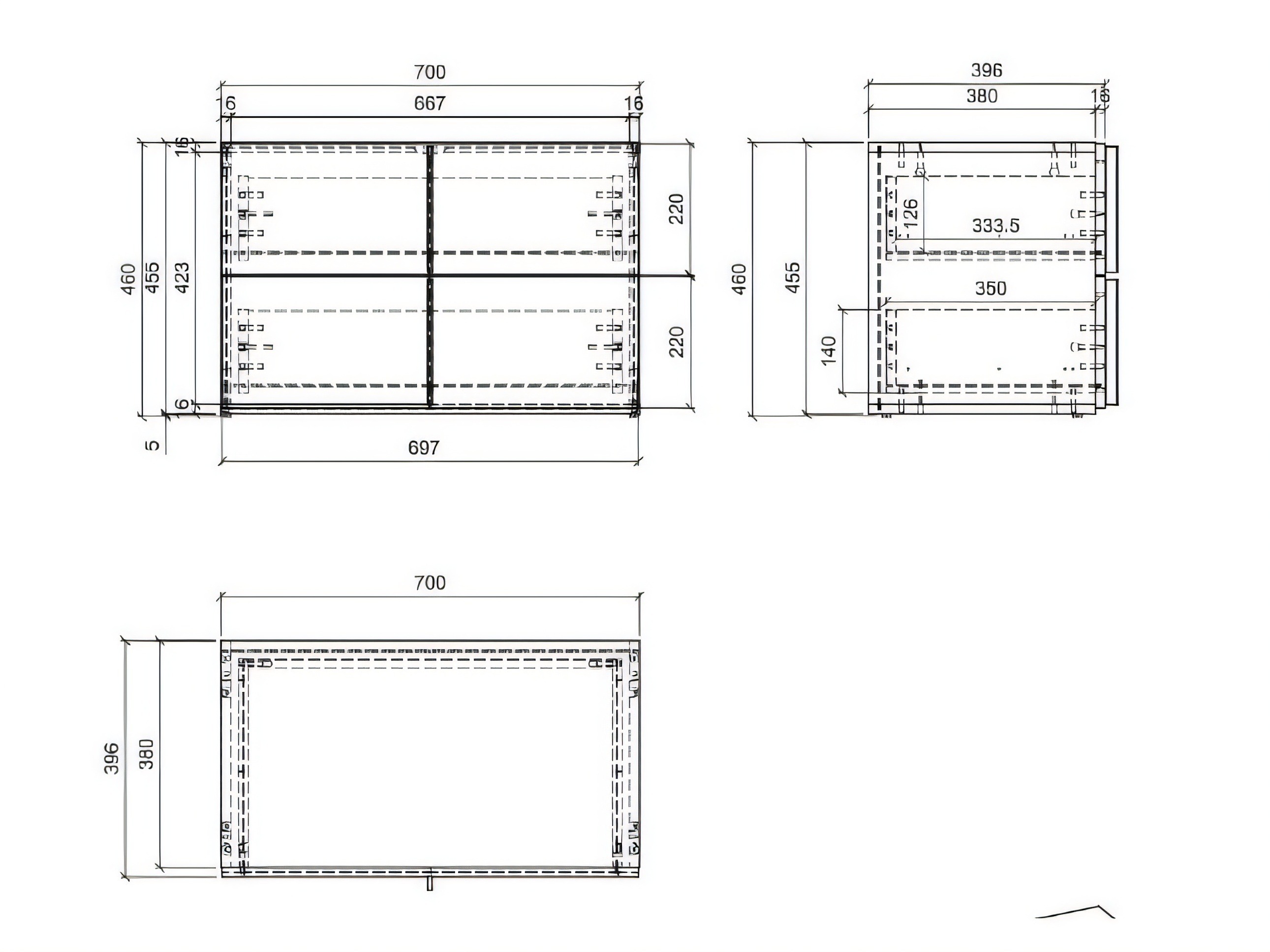 Table de chevet Floveni 114