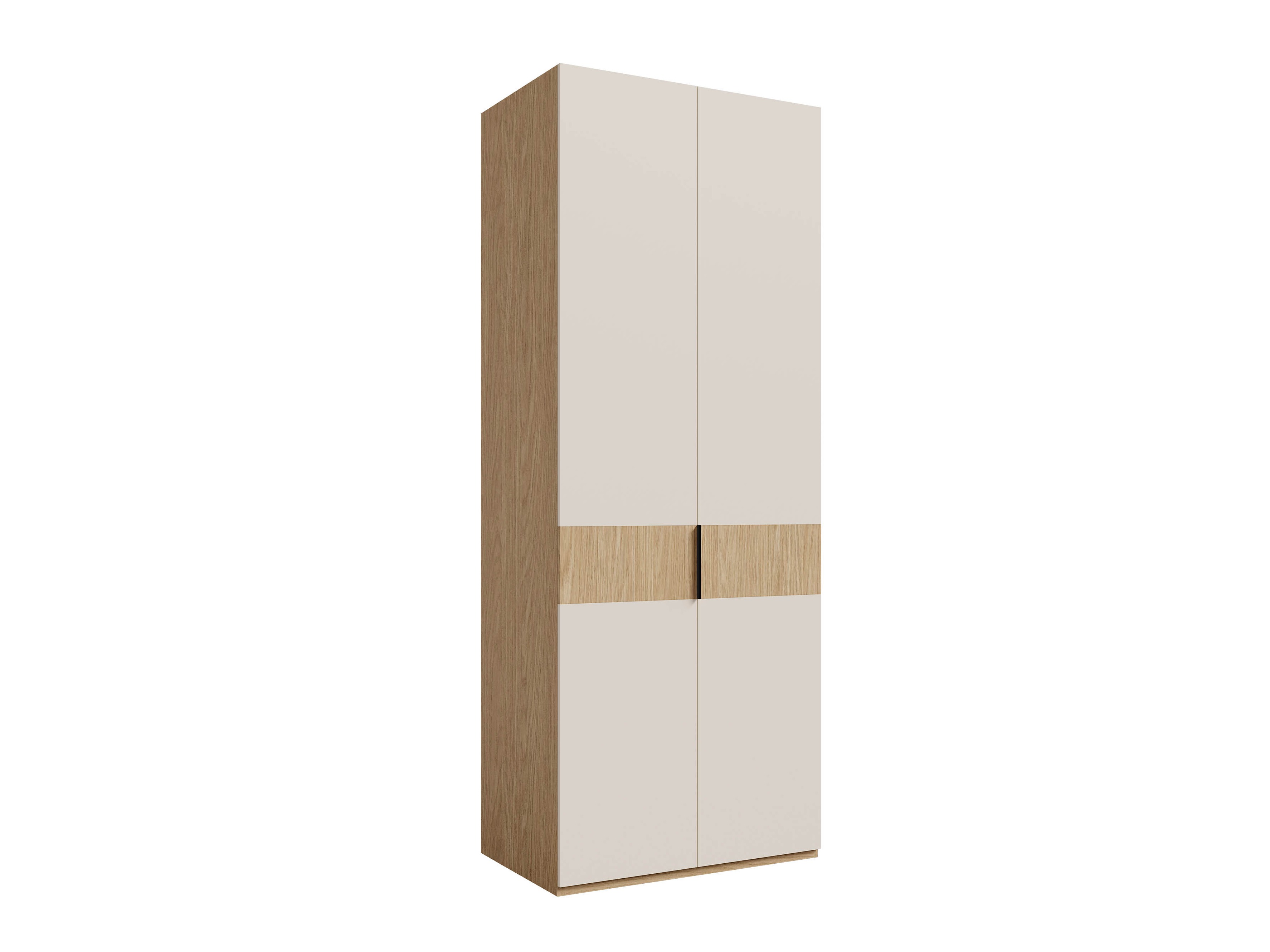 Armoire Toledo 145 (Chêne + Beige)