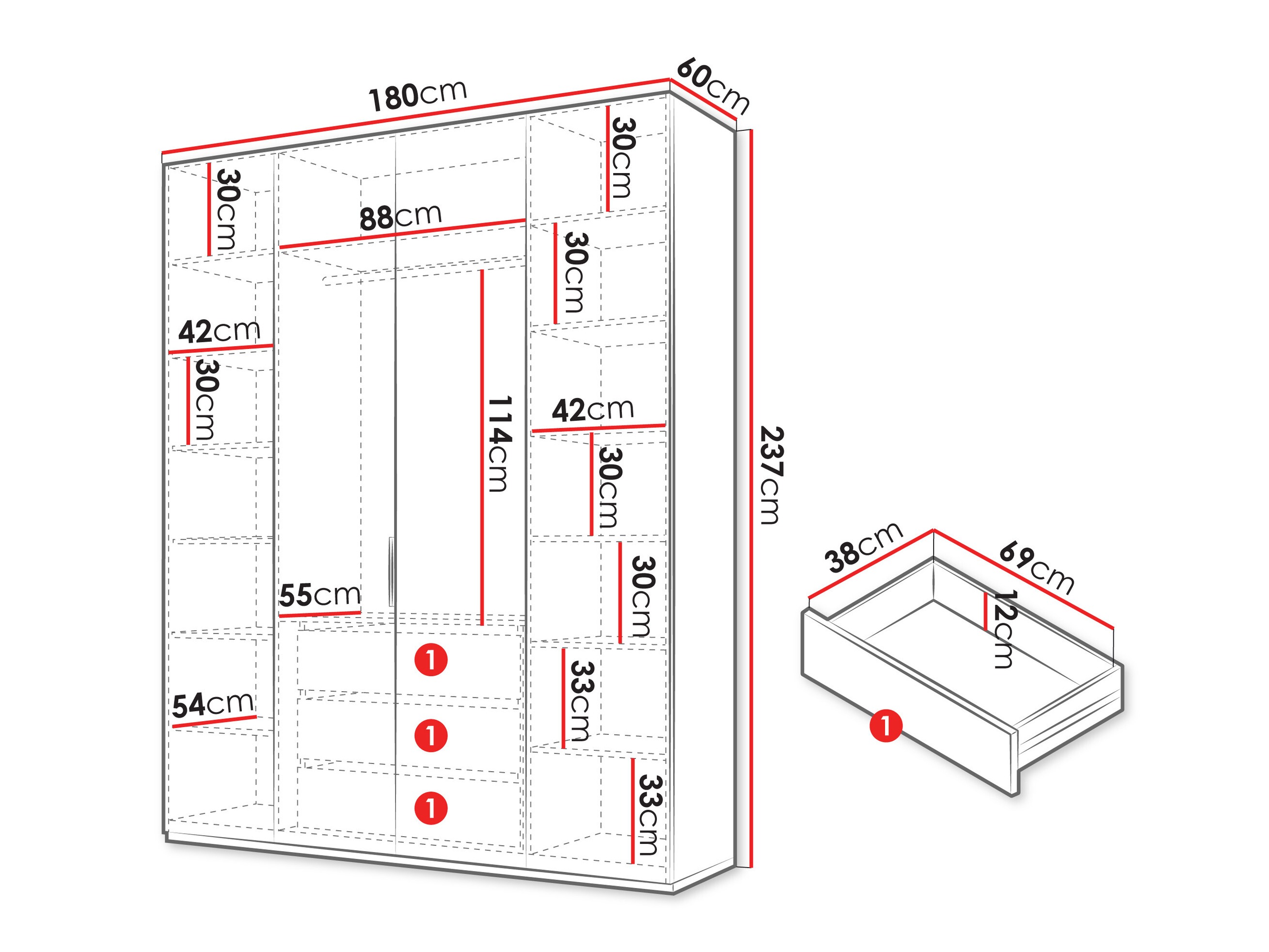Armoire Toledo 146