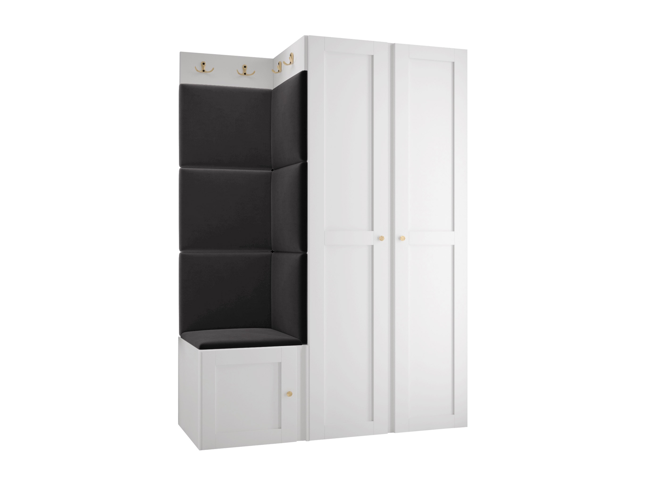 Meuble d'entrée Hartford 379 (Blanc)