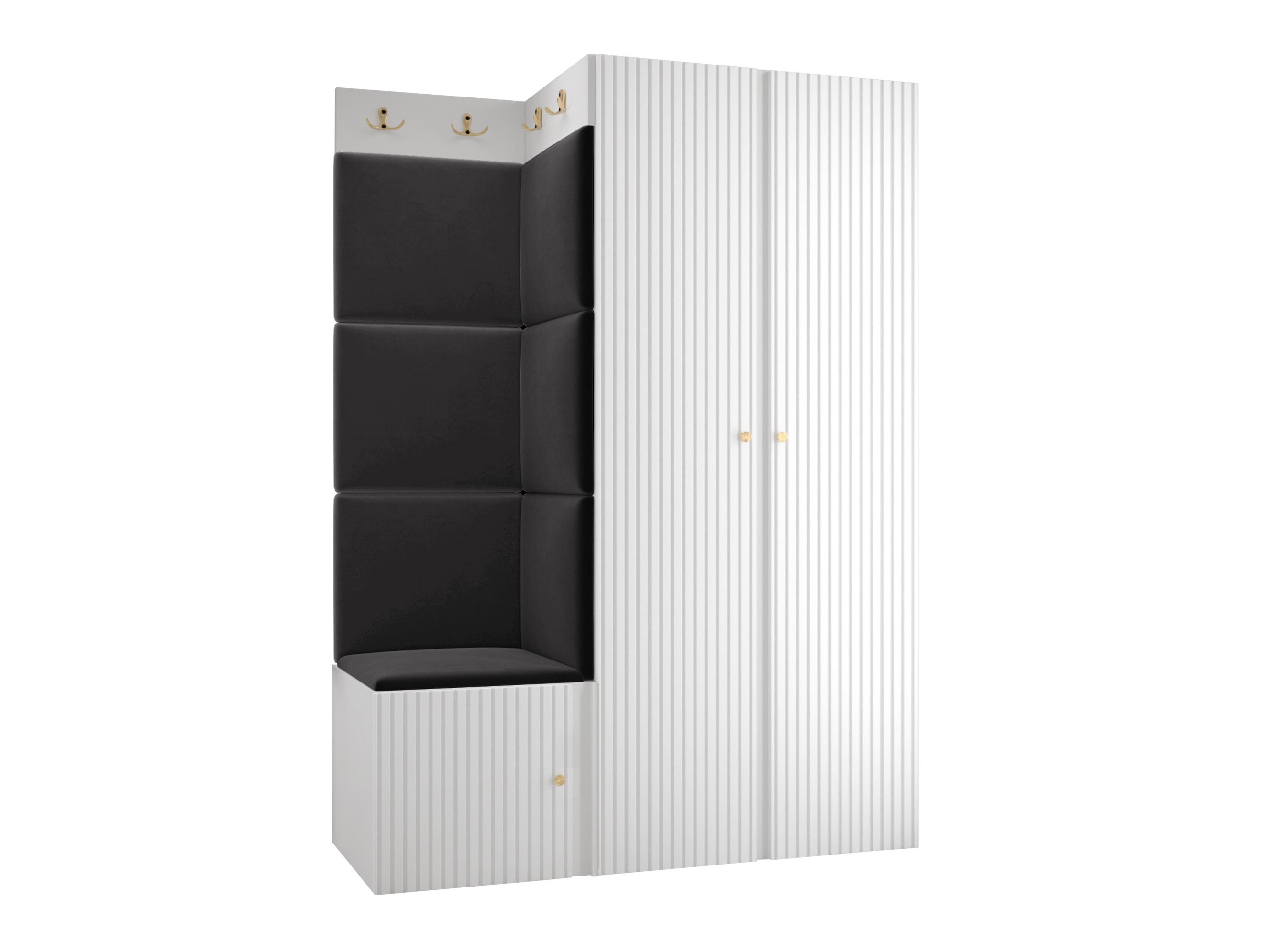 Meuble d'entrée Hartford 387 (Blanc)