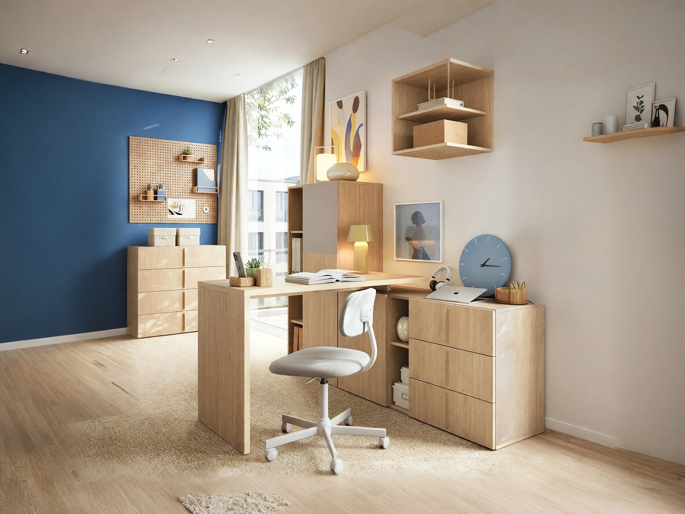 Bureau d'angle Floveni 123