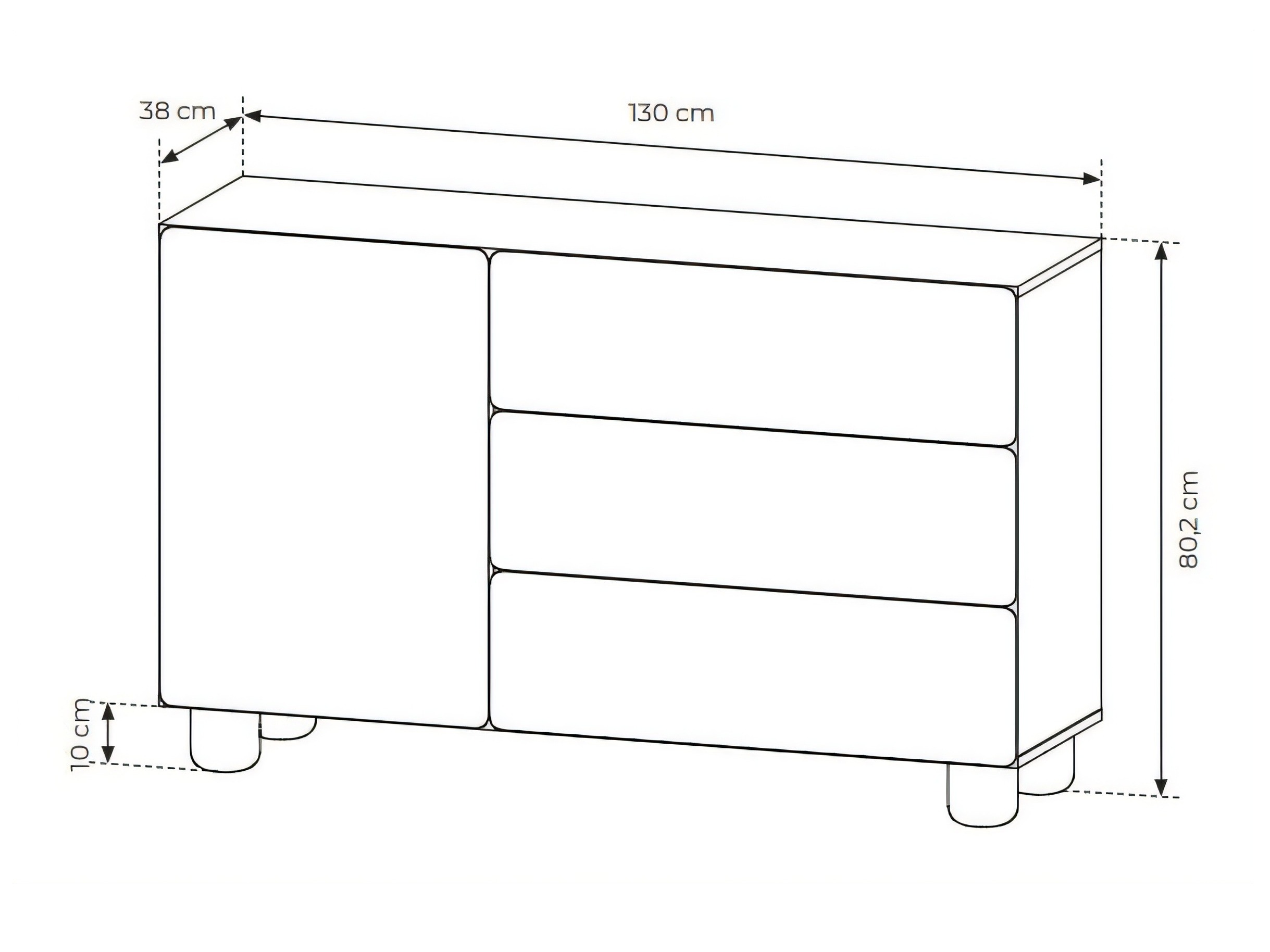 Commode Verdoru 104
