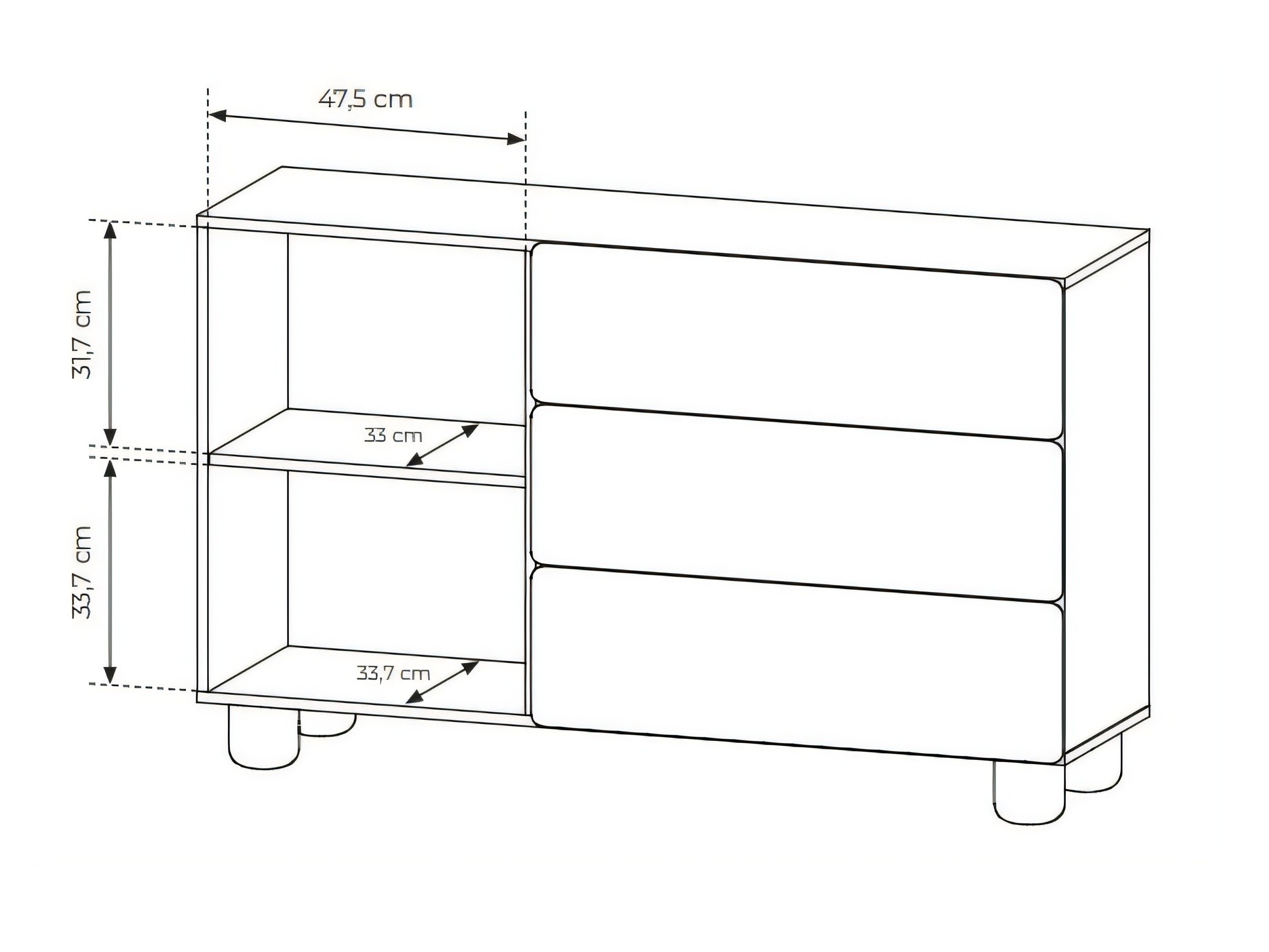 Commode Verdoru 104