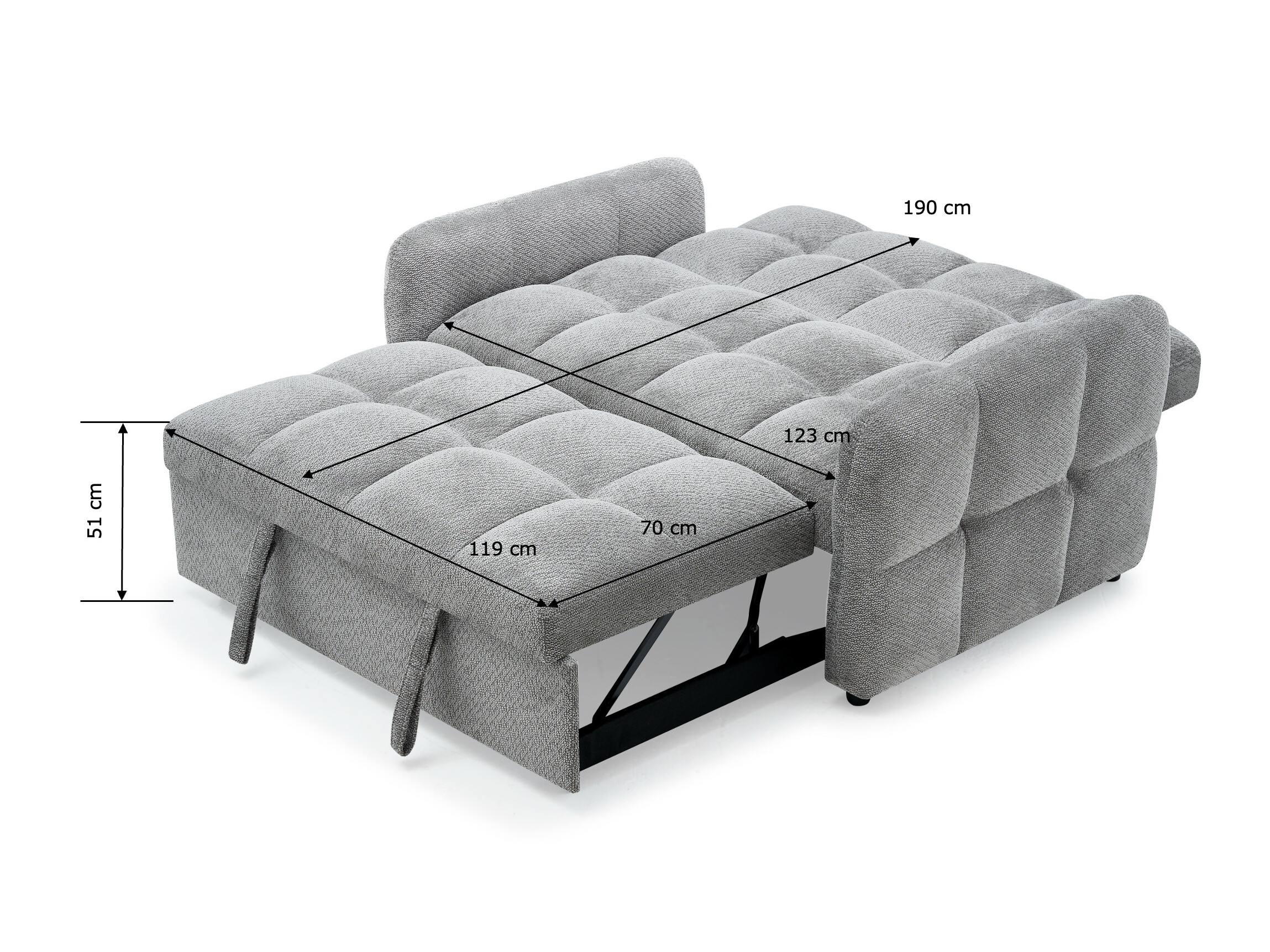 Canapé convertible Comfivo Moditas (Egon 11)