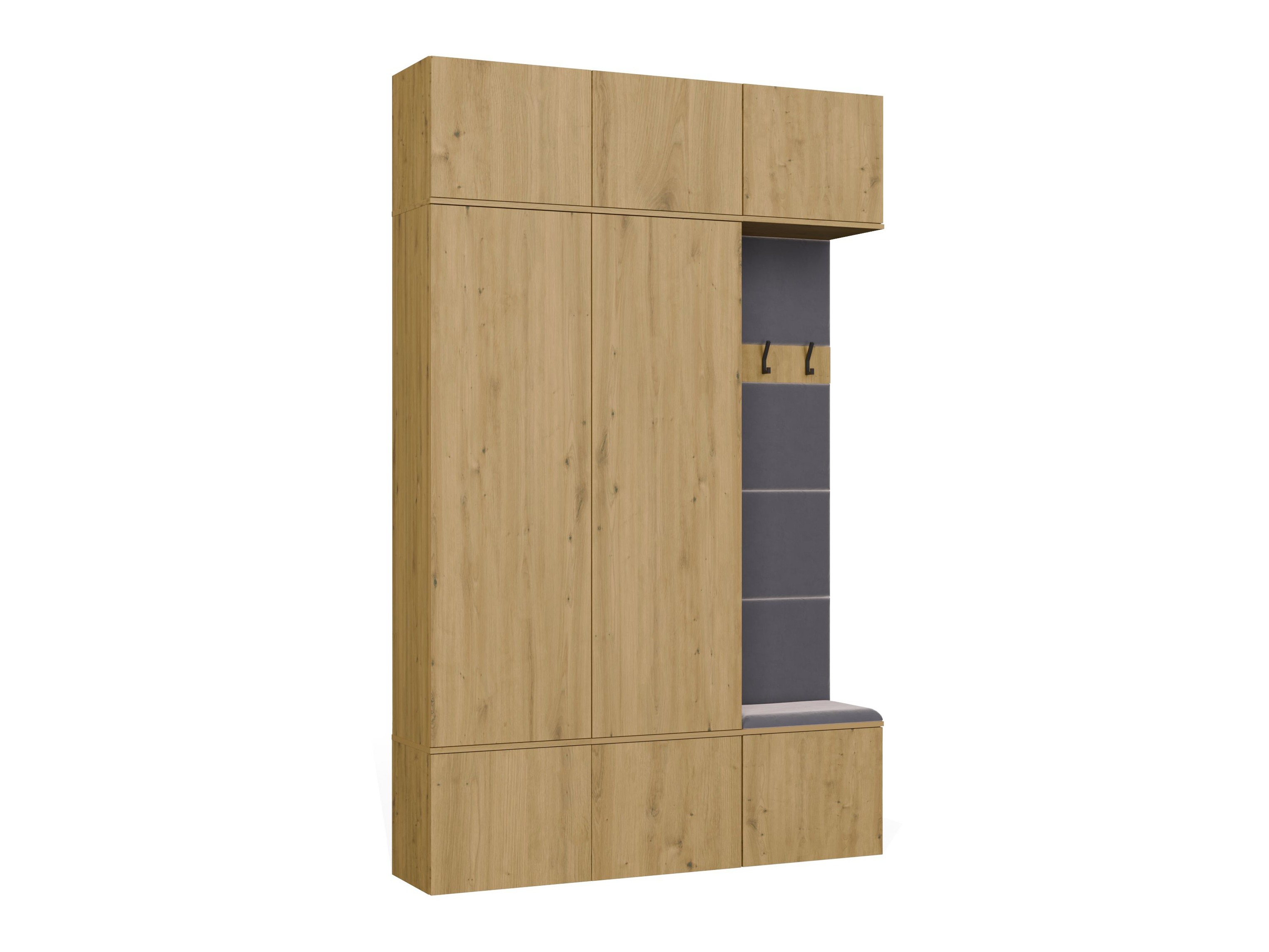 Ensemble de meubles d’entrée Domtori 113 (Chêne Artisan)