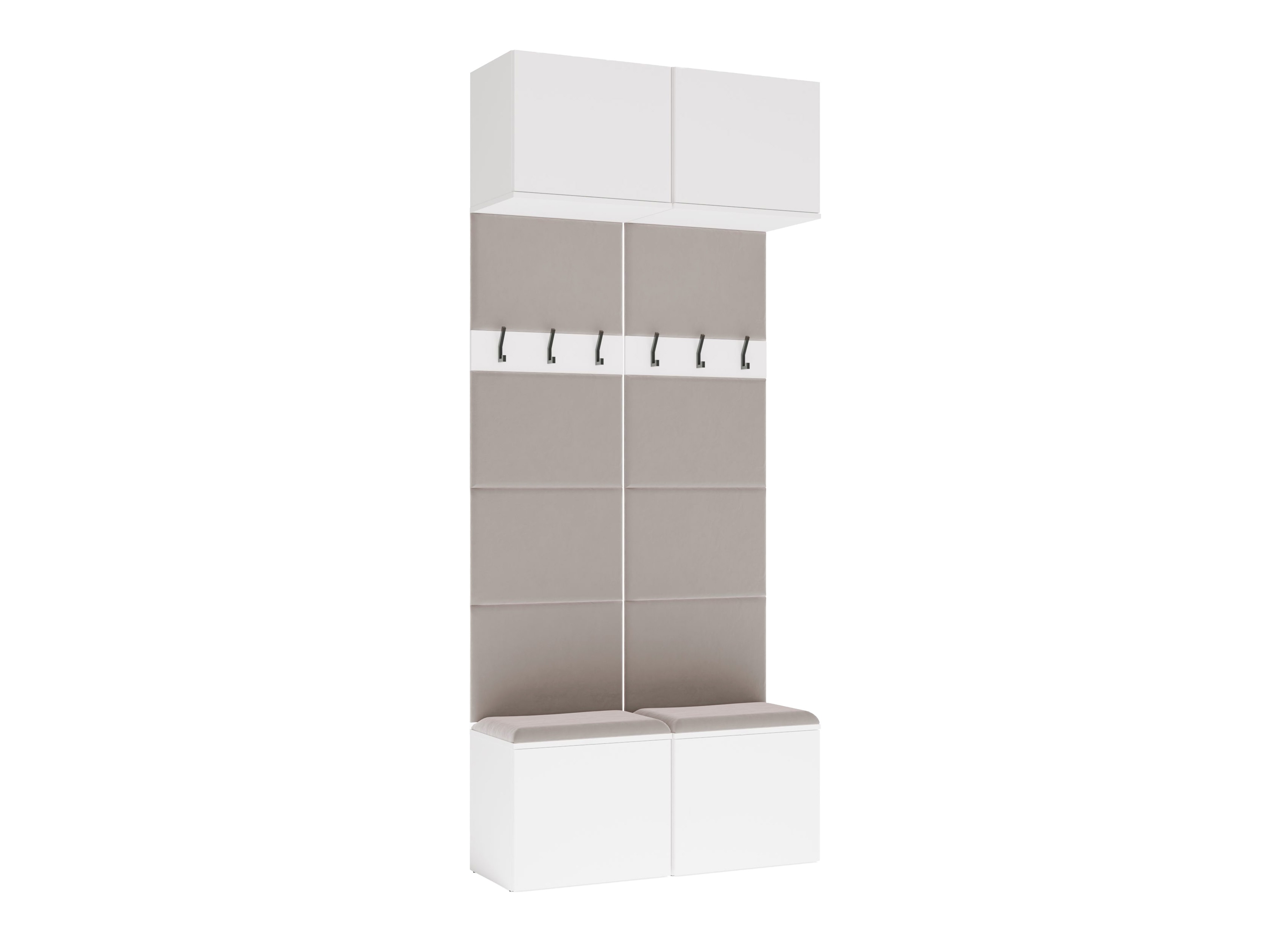 Meuble d'entrée Domtori 116 (Blanc)