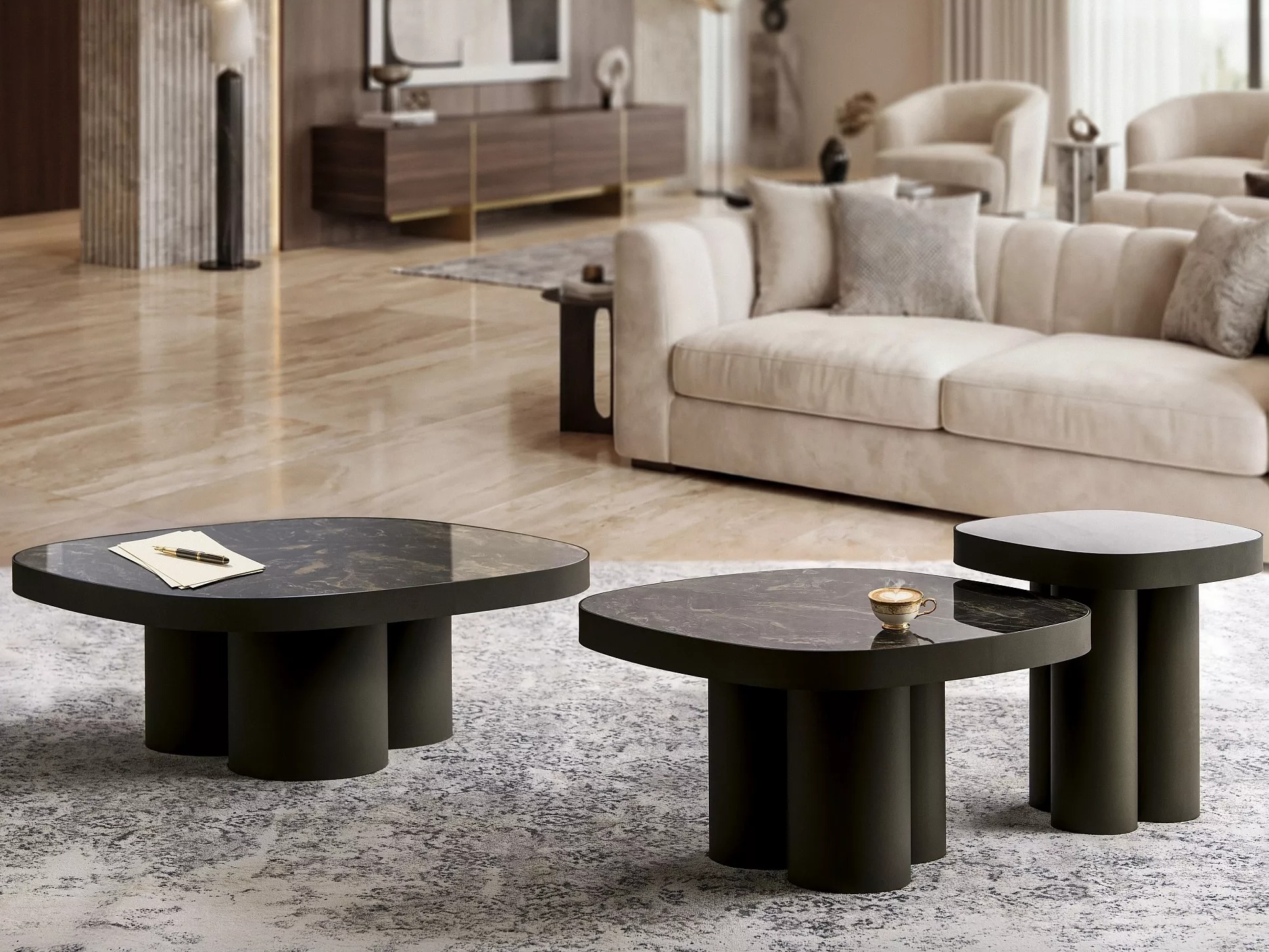 Table d'appoint Detroit 1050