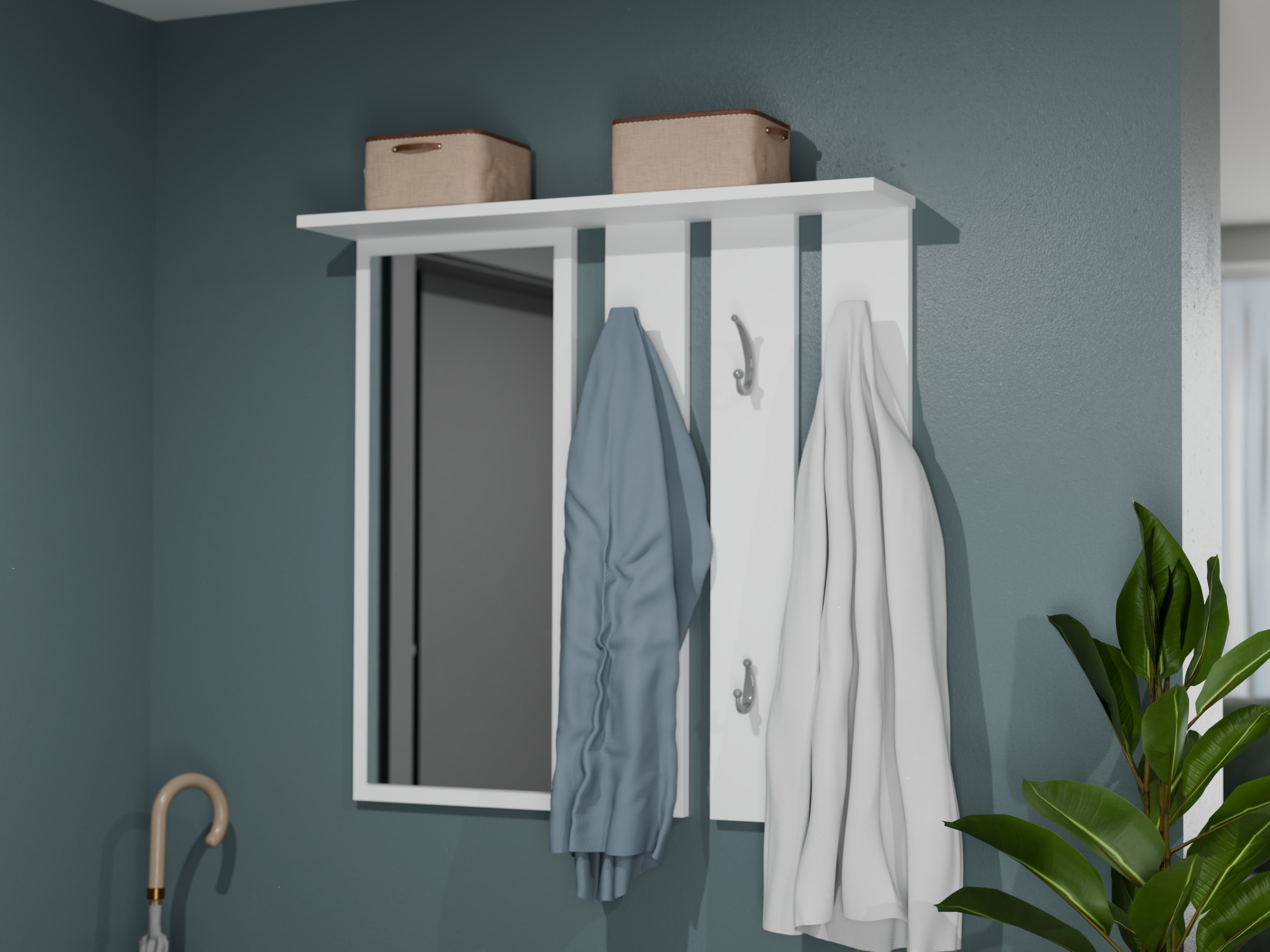 Portemanteau Mandeville 397 (Blanc)