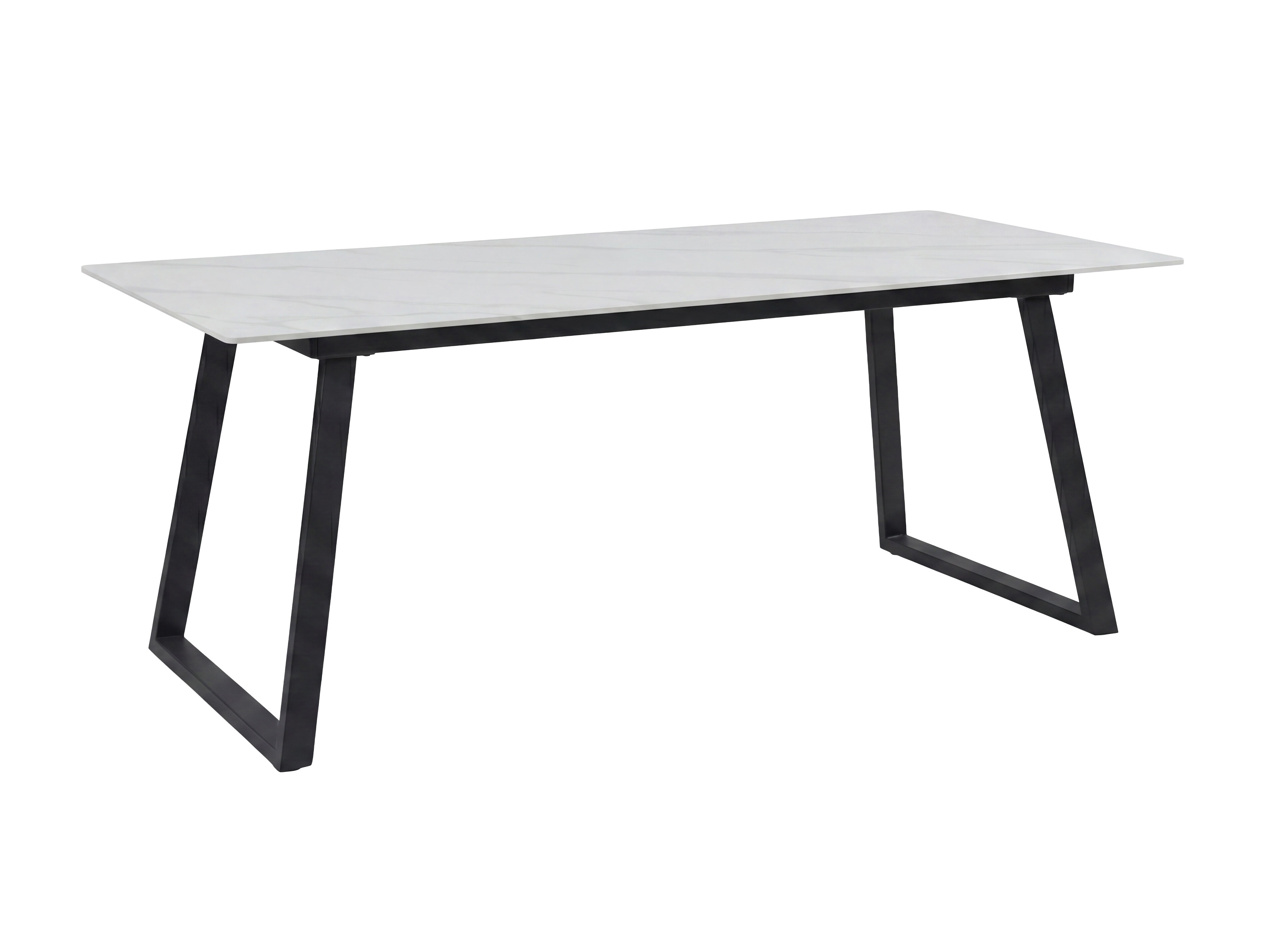 Table Dallas 5355 (Marbre blanc + Noir)