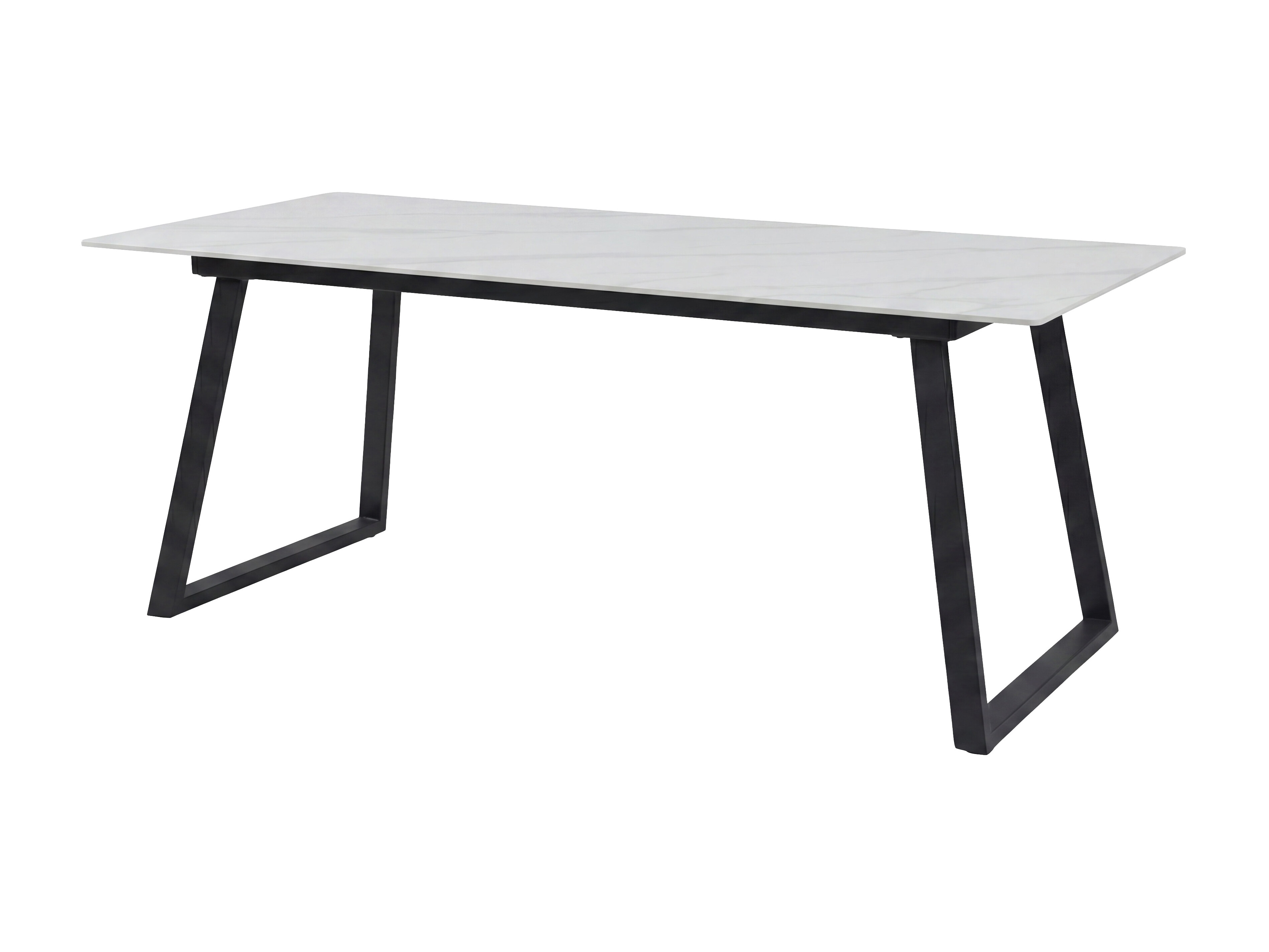 Table Dallas 5355 (Marbre blanc + Noir)