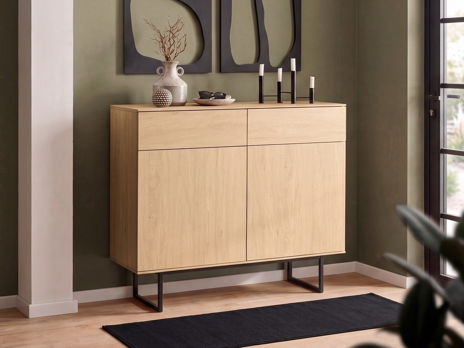 Commode Bentesa 115 (Chêne)