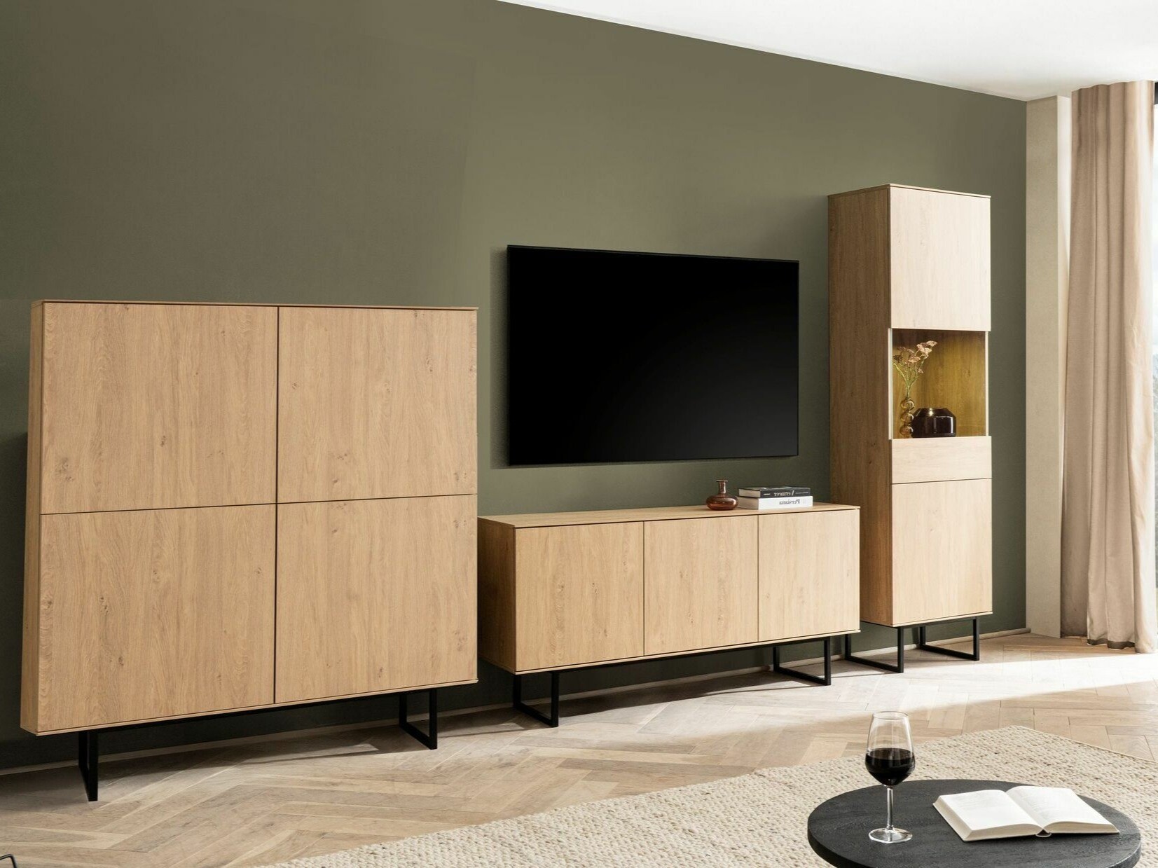 Buffet Bentesa 118 (Chêne)