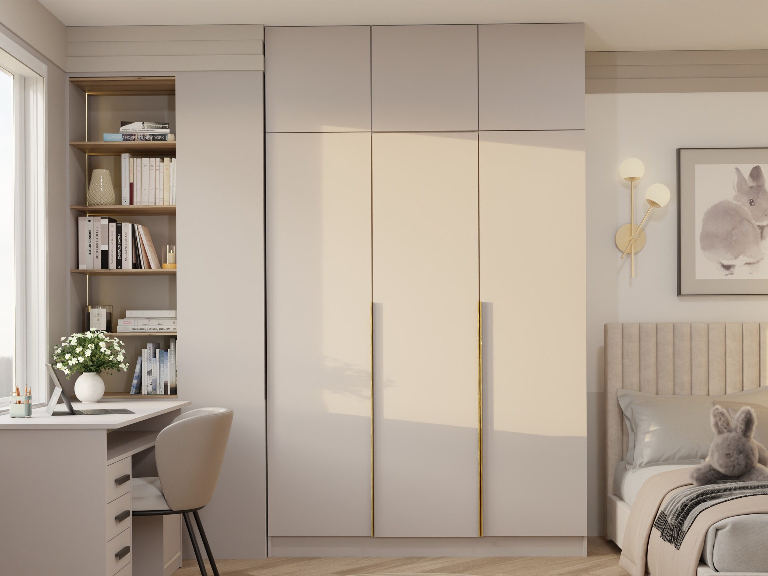 Armoire Mandeville 398 (Doré)