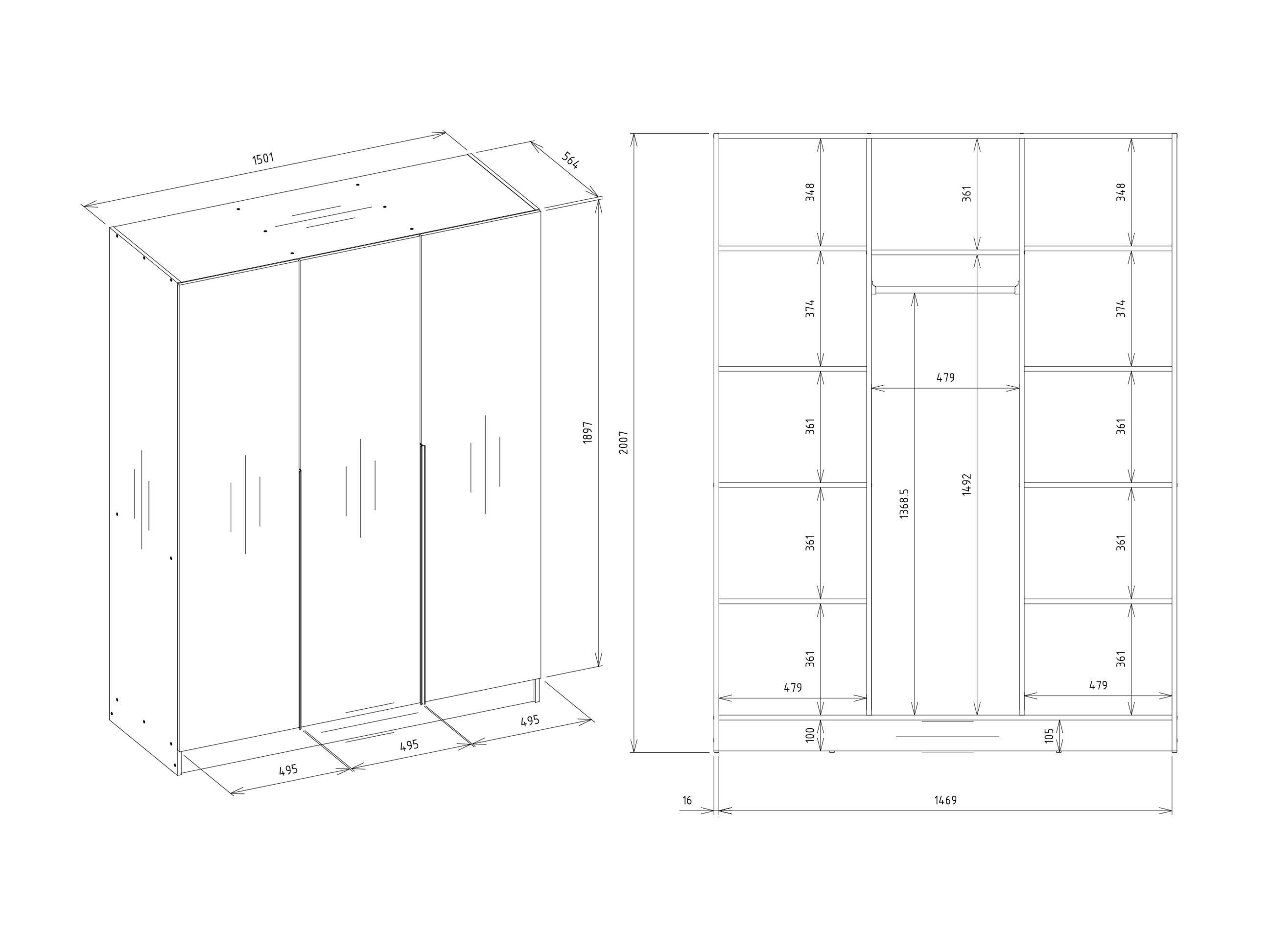 Armoire Mandeville 398