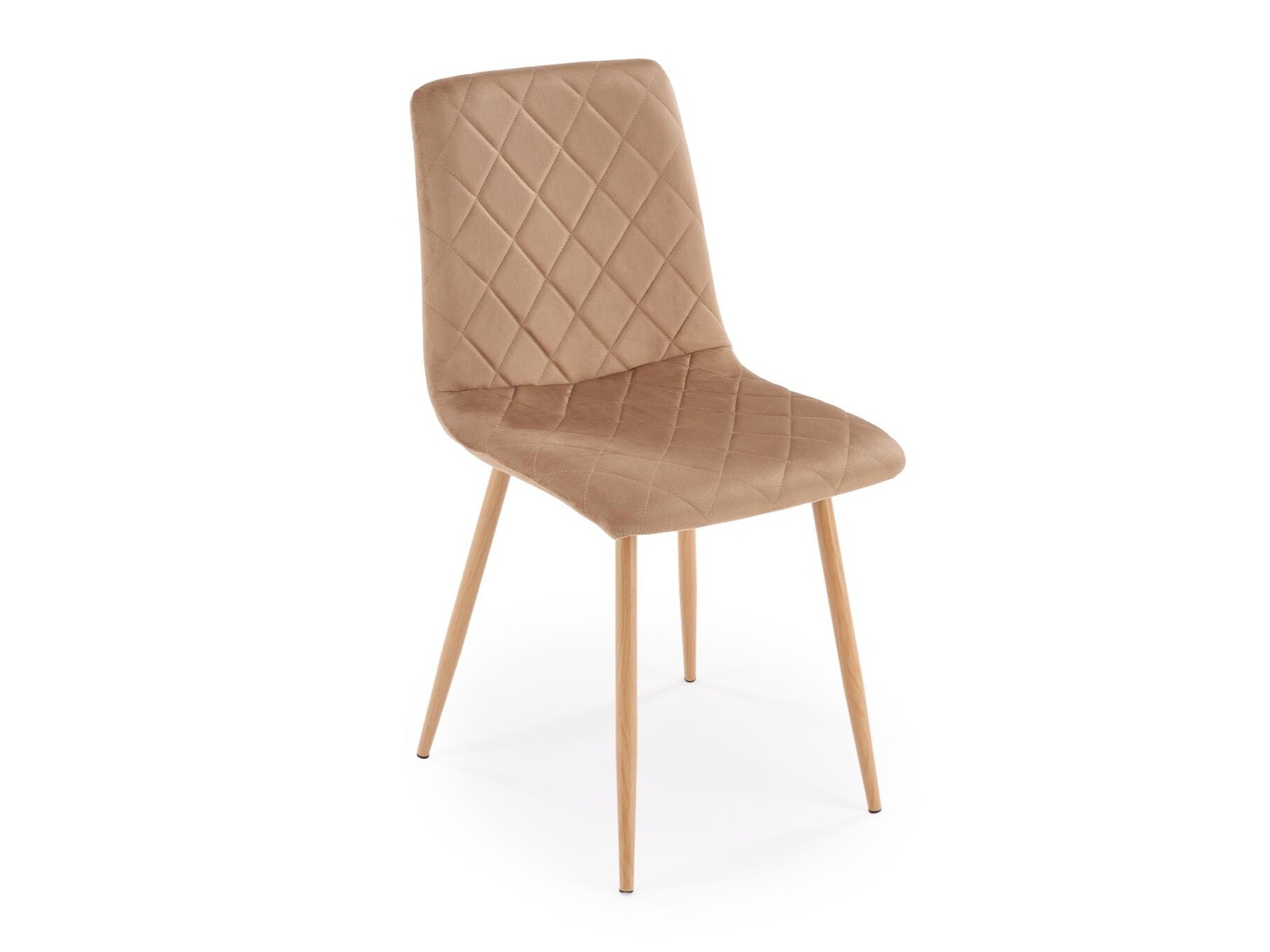 Chaise Houston 1731 (Brun clair + Clair bois)
