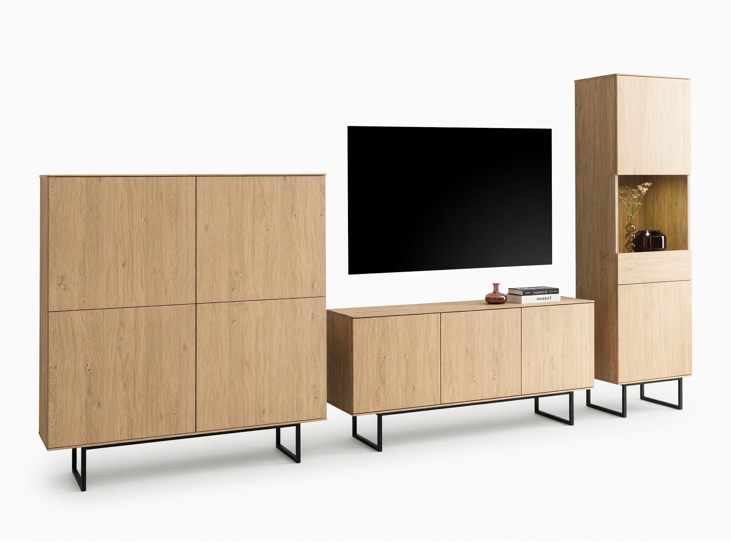 Ensemble de salon Bentesa 125 (Chêne)