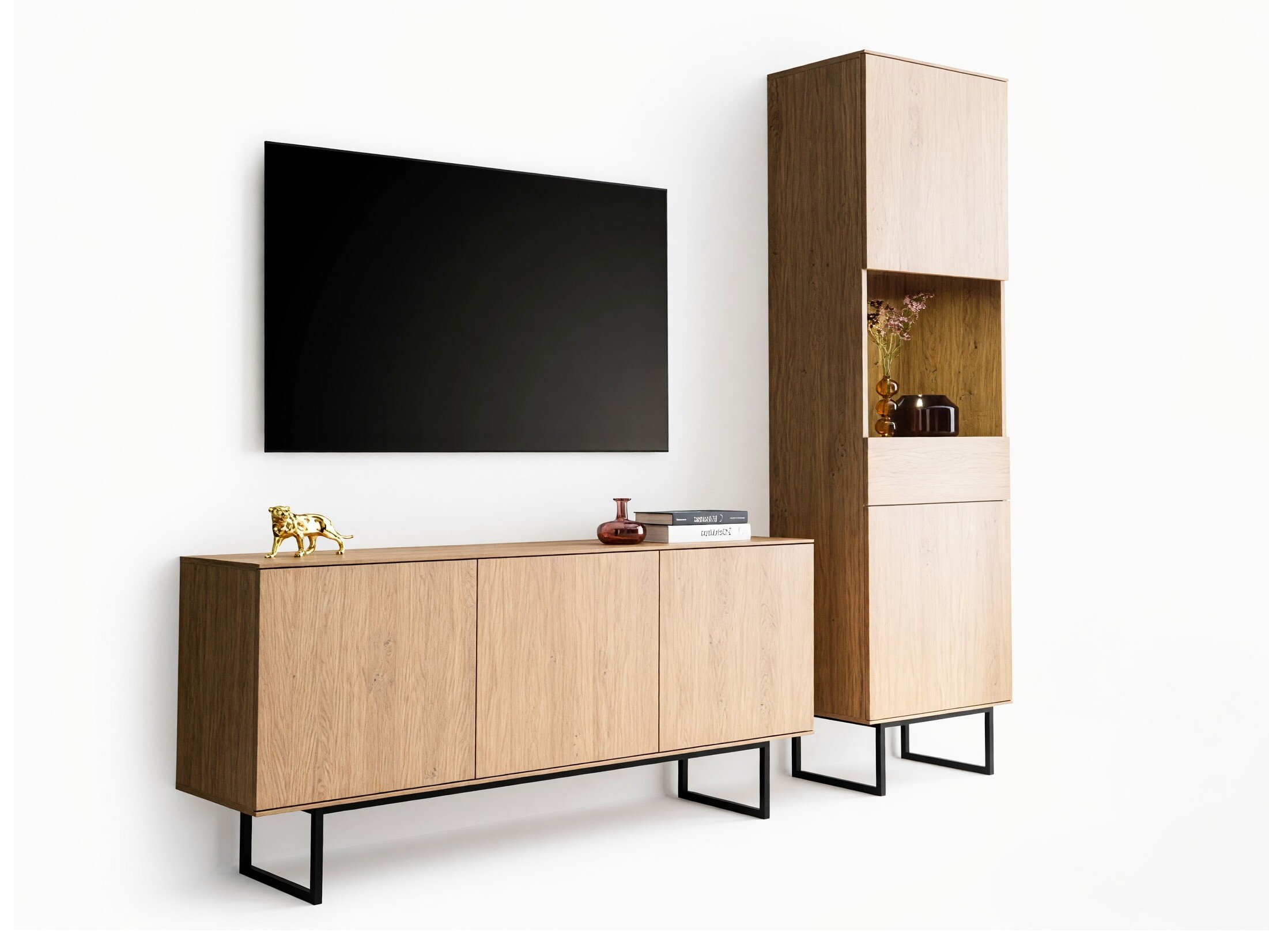 Ensemble de salon Bentesa 125 (Chêne)