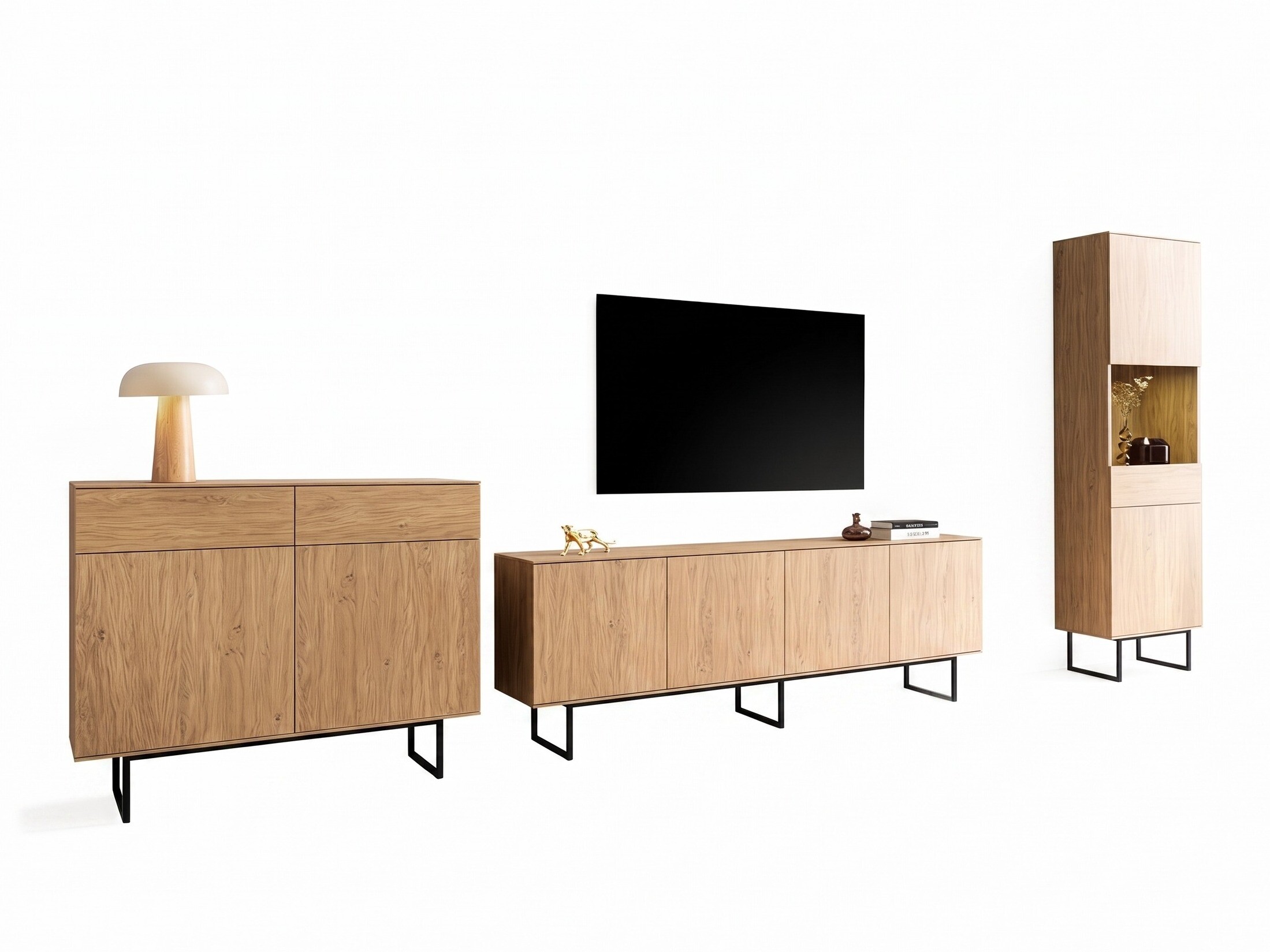 Ensemble de salon Bentesa 127 (Chêne)