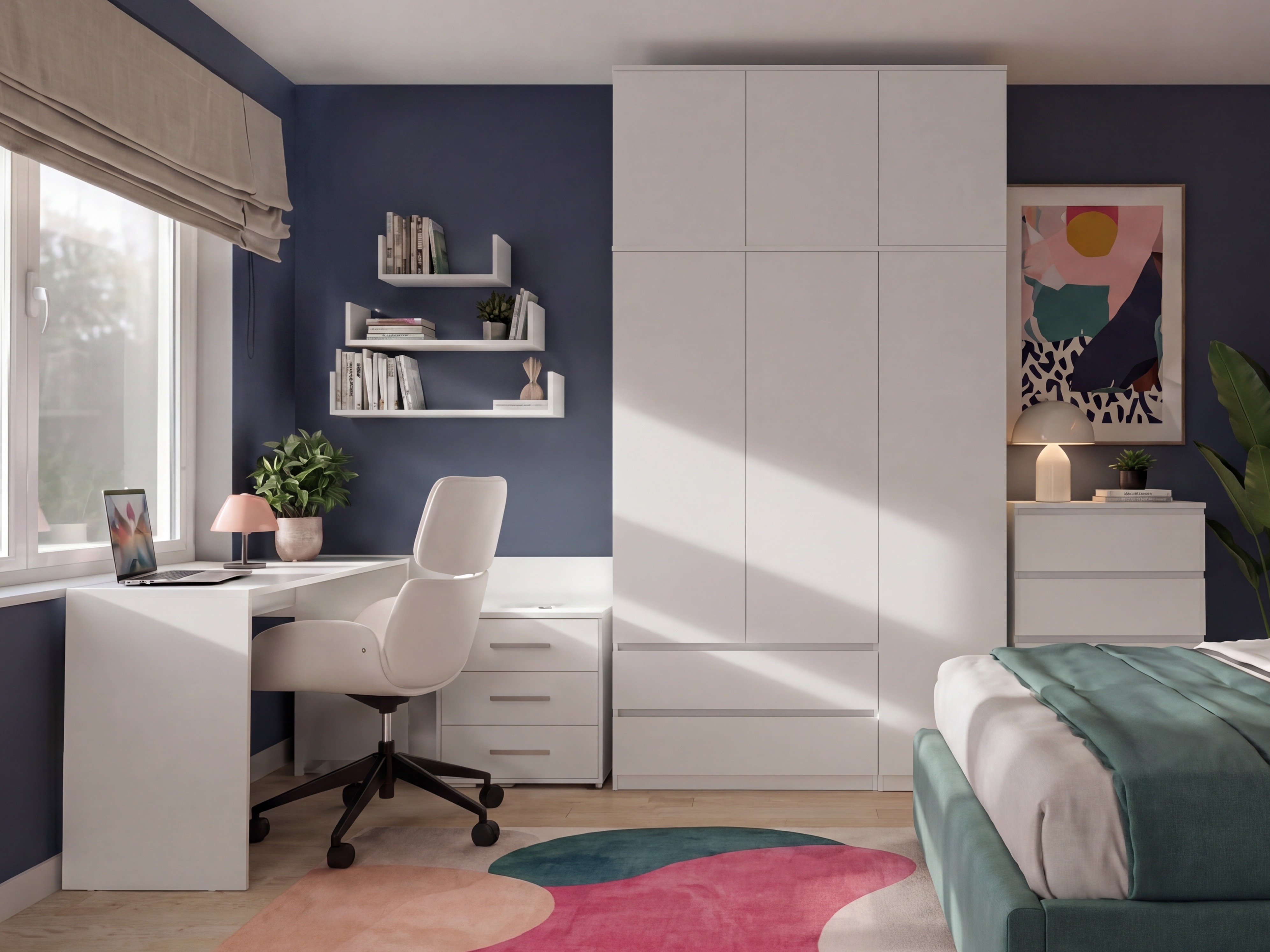 Armoire Mandeville 399 (Blanc)