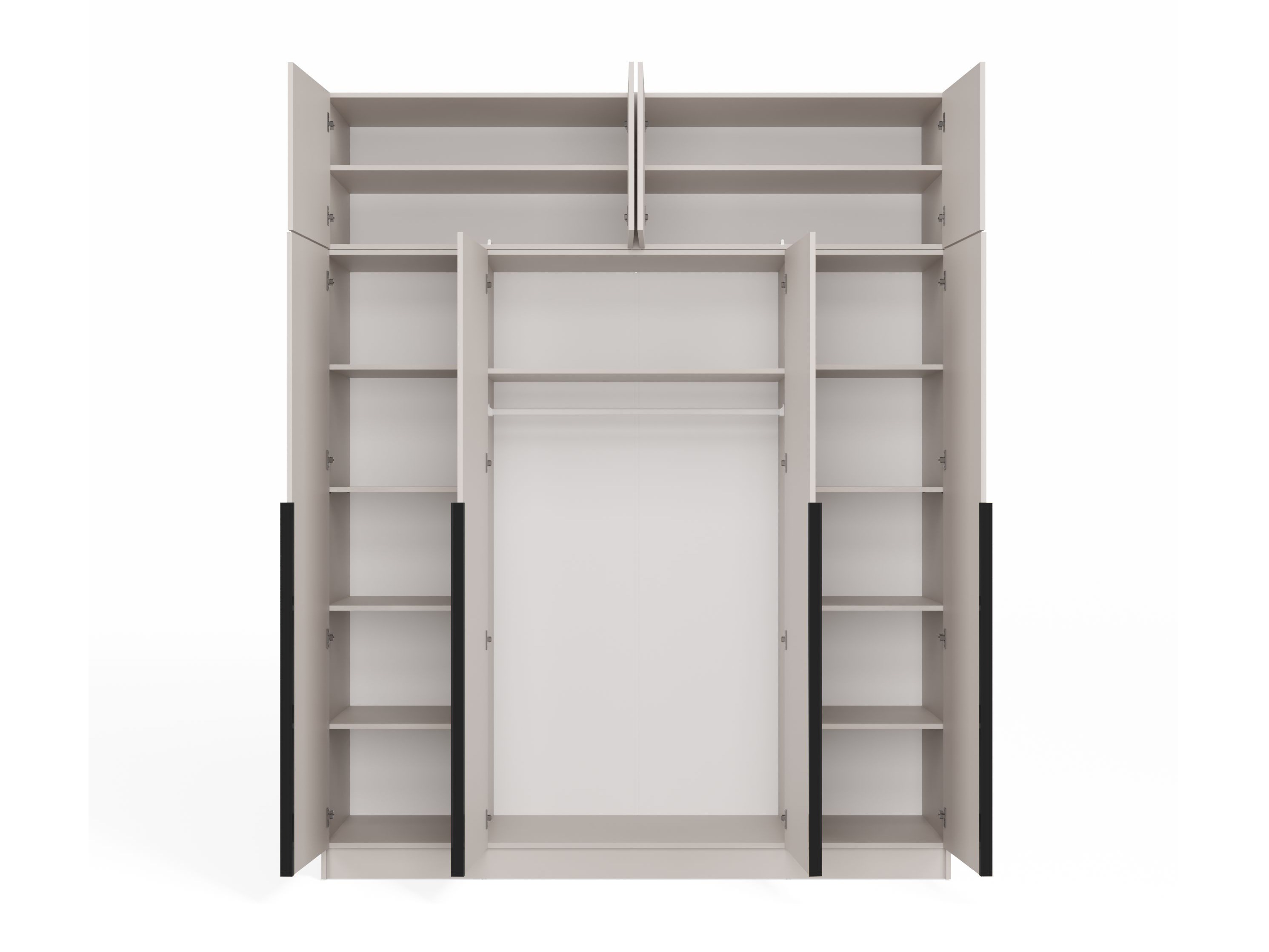 Armoire Mandeville 400 (Noir)