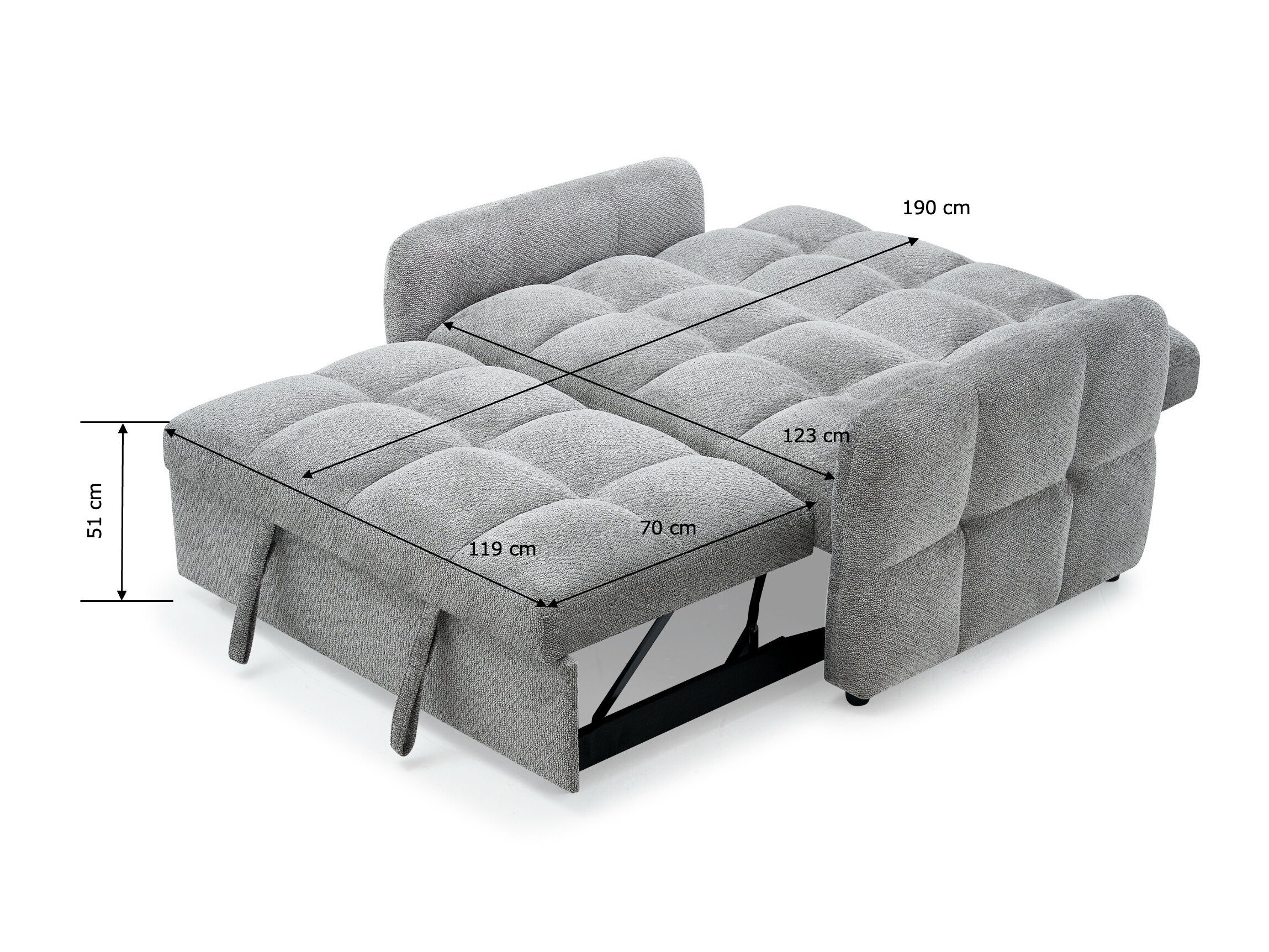 Canapé convertible Comfivo Moditas (Egon 26)