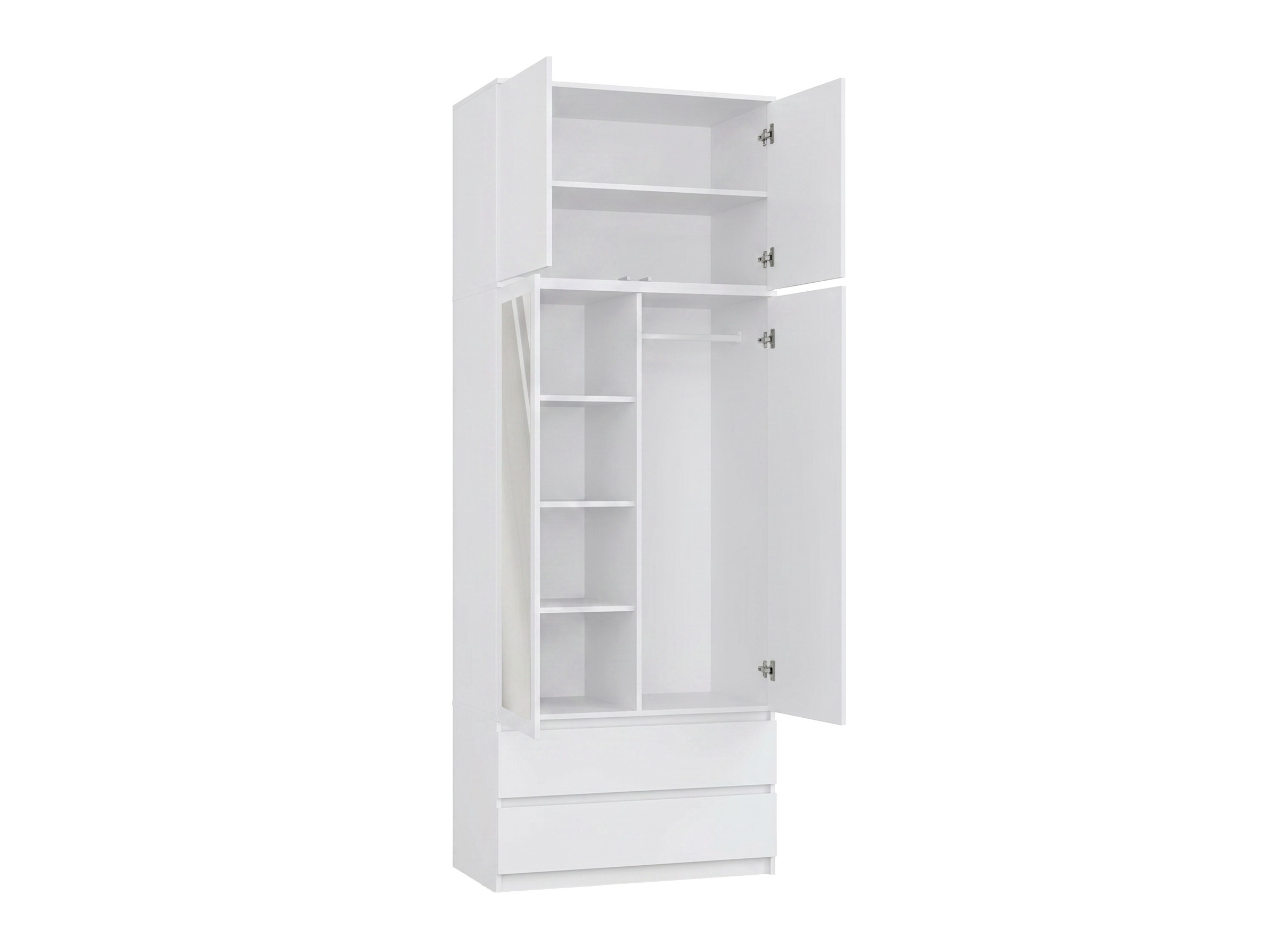 Armoire Elbvelu 137 (Blanc)