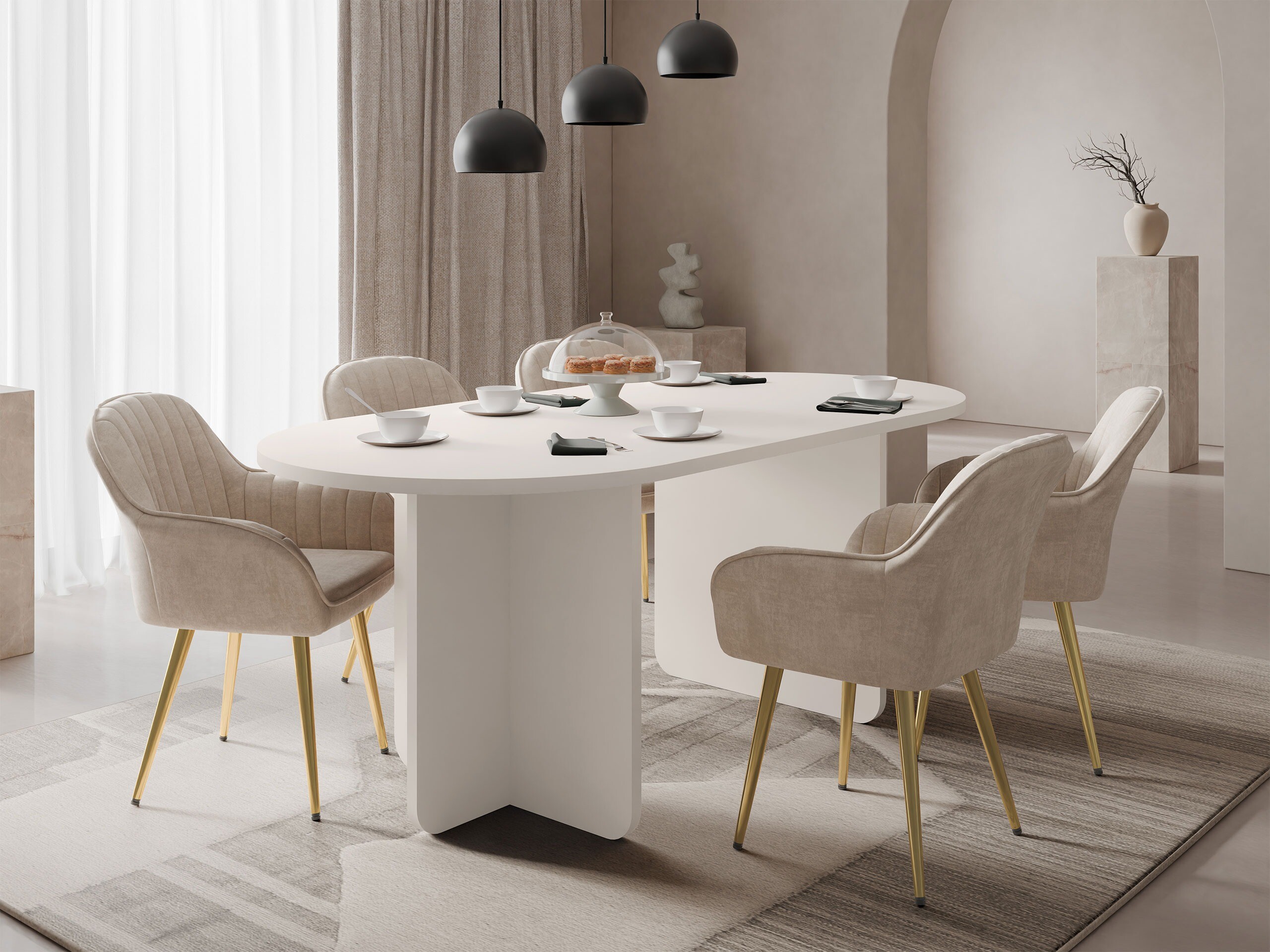 Table Comfivo Humar (Beige)