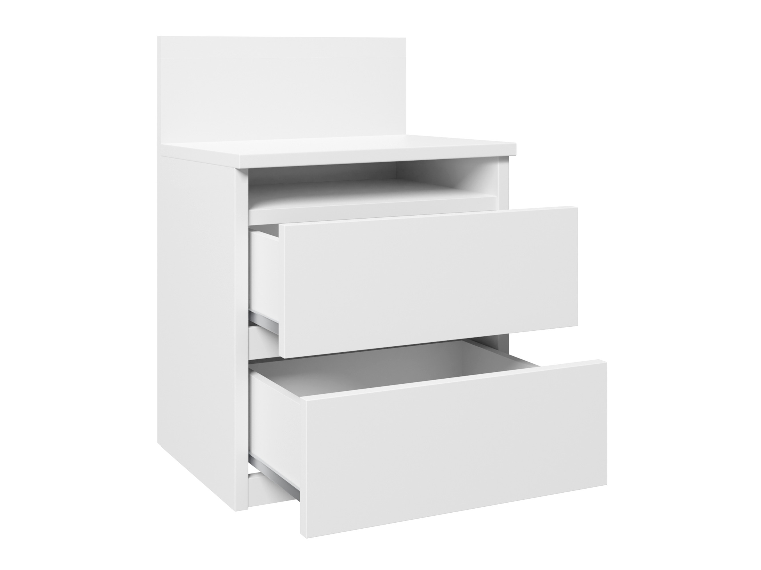 Table de chevet Comfivo Structor (Blanc)
