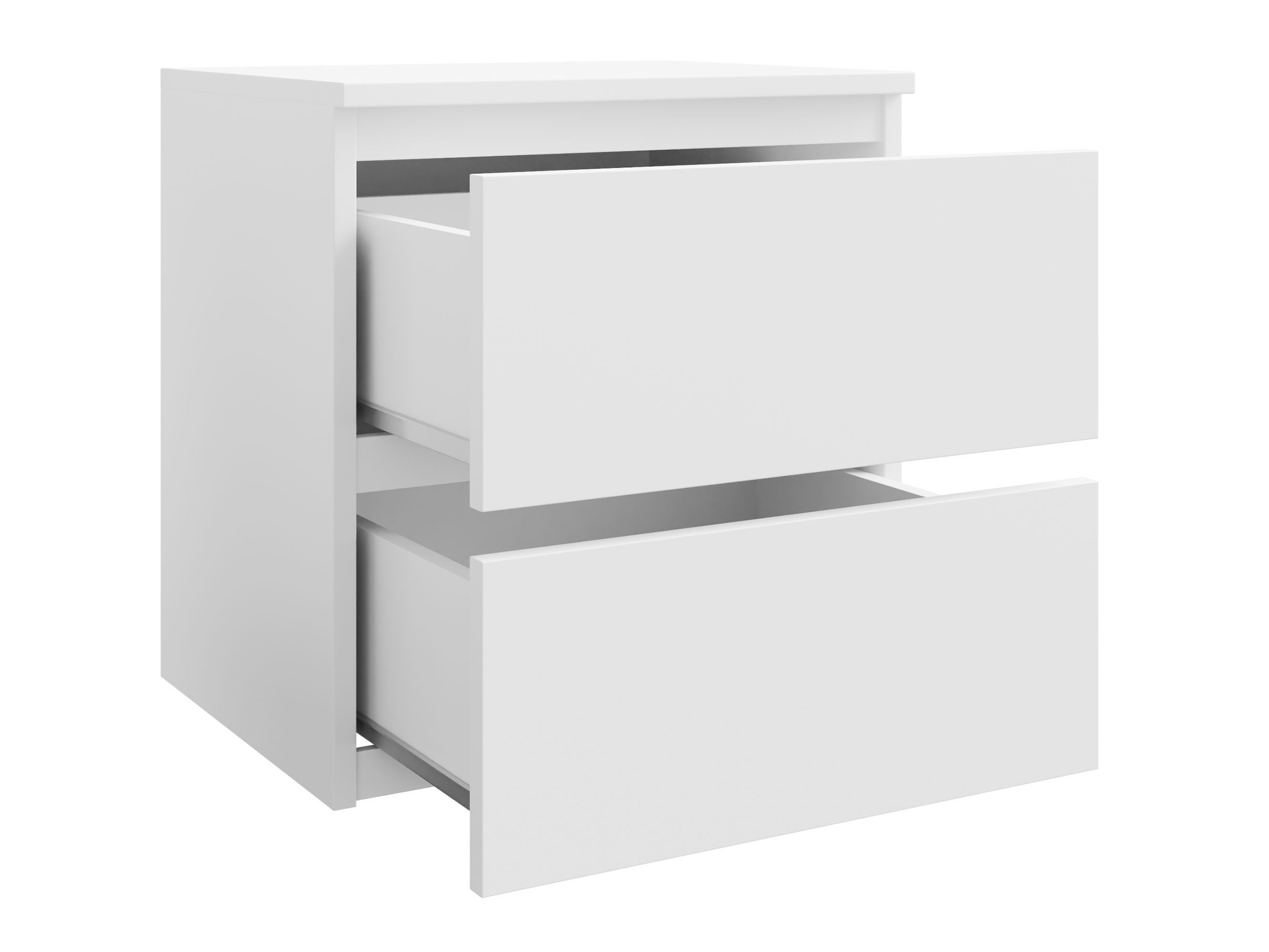 Table de chevet Comfivo Structor I (Blanc)