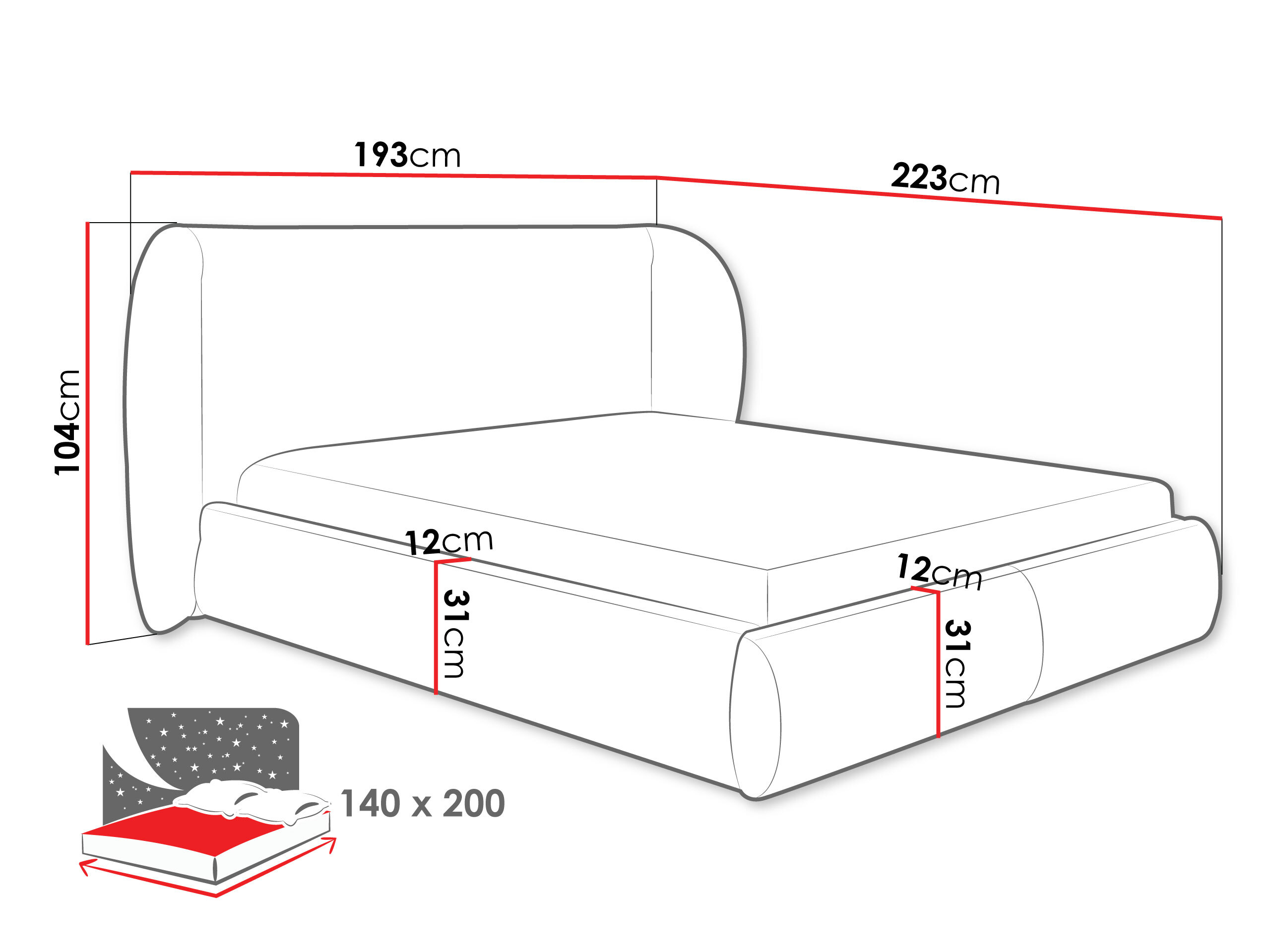 Lit TrendyNest Urbio (Bella 05)