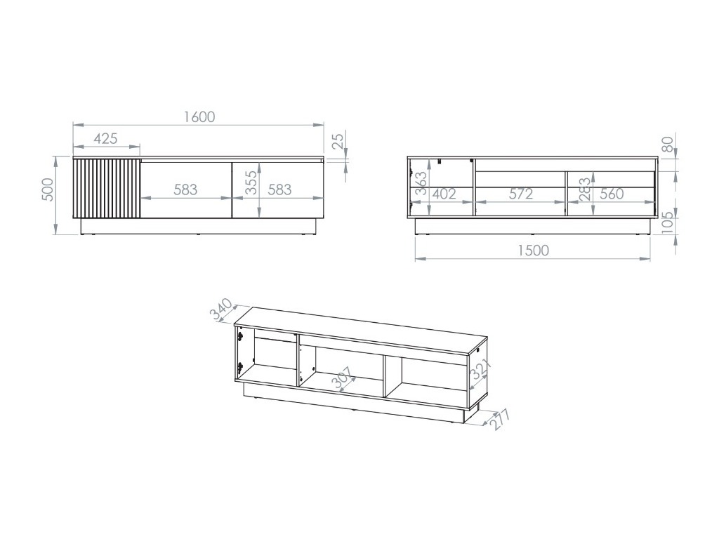 Meuble TV Revtive 105
